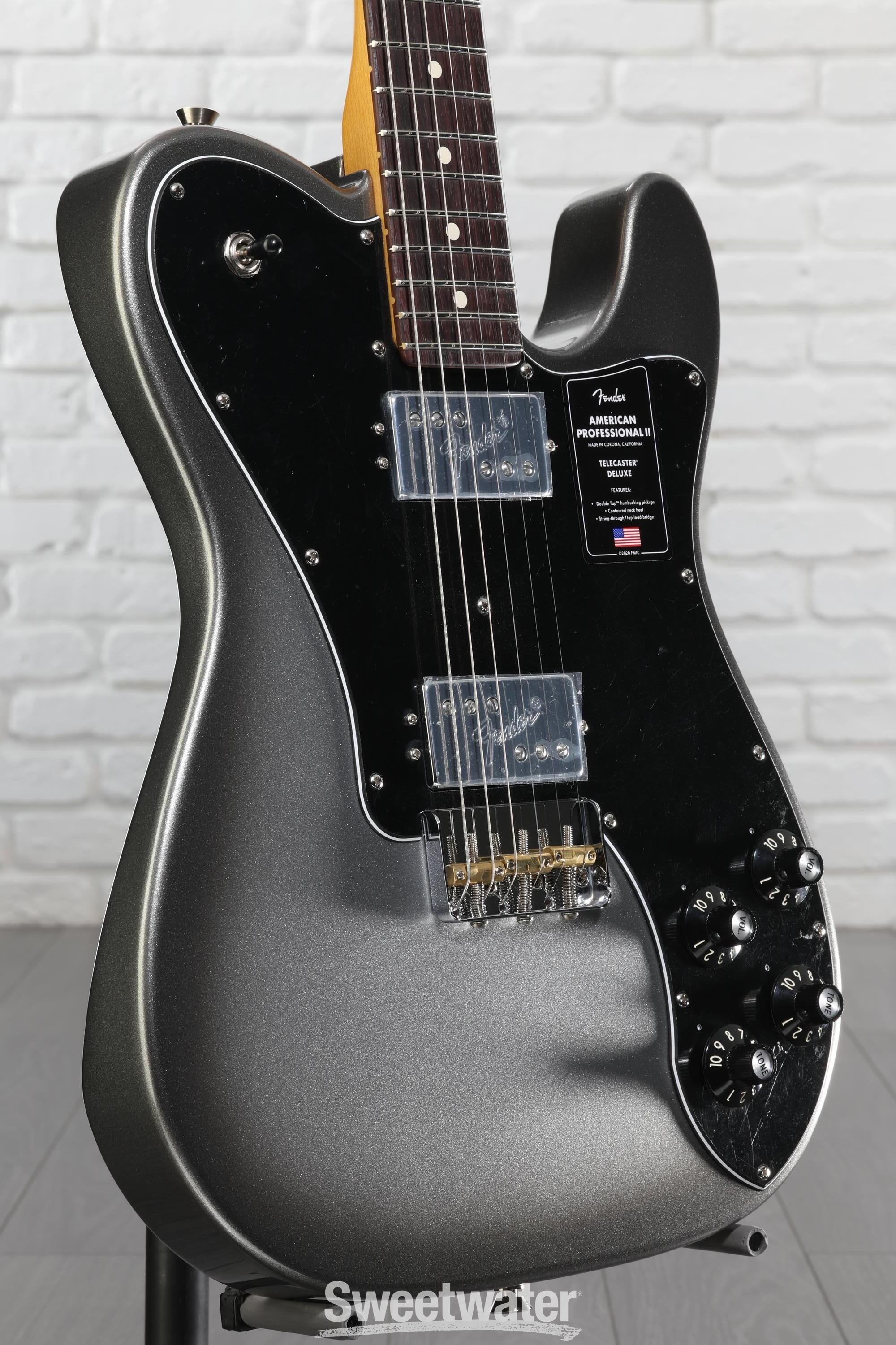 Fender American Professional II Telecaster Deluxe - Mercury with