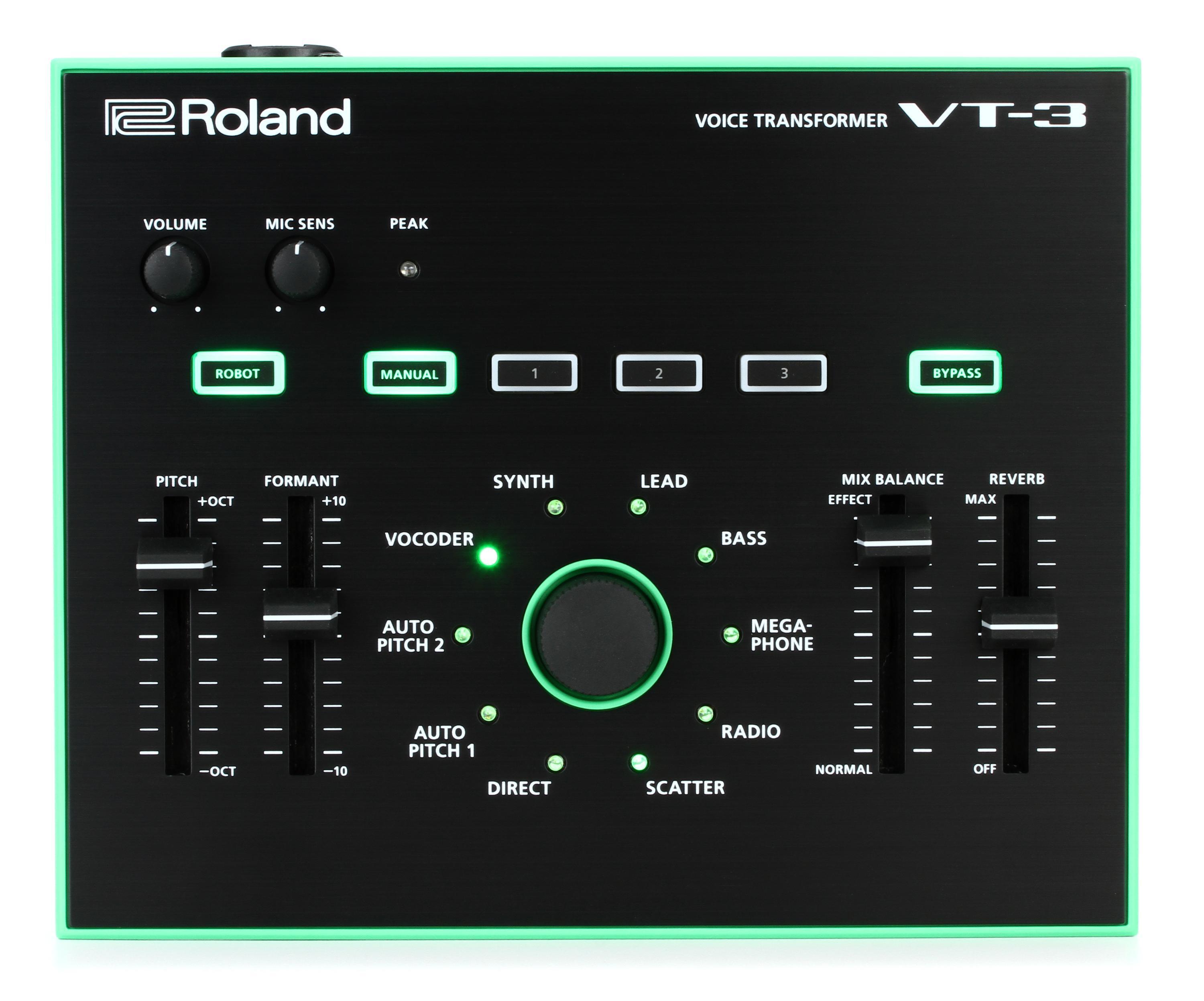 Roland VT-3 Voice Transformer Reviews | Sweetwater