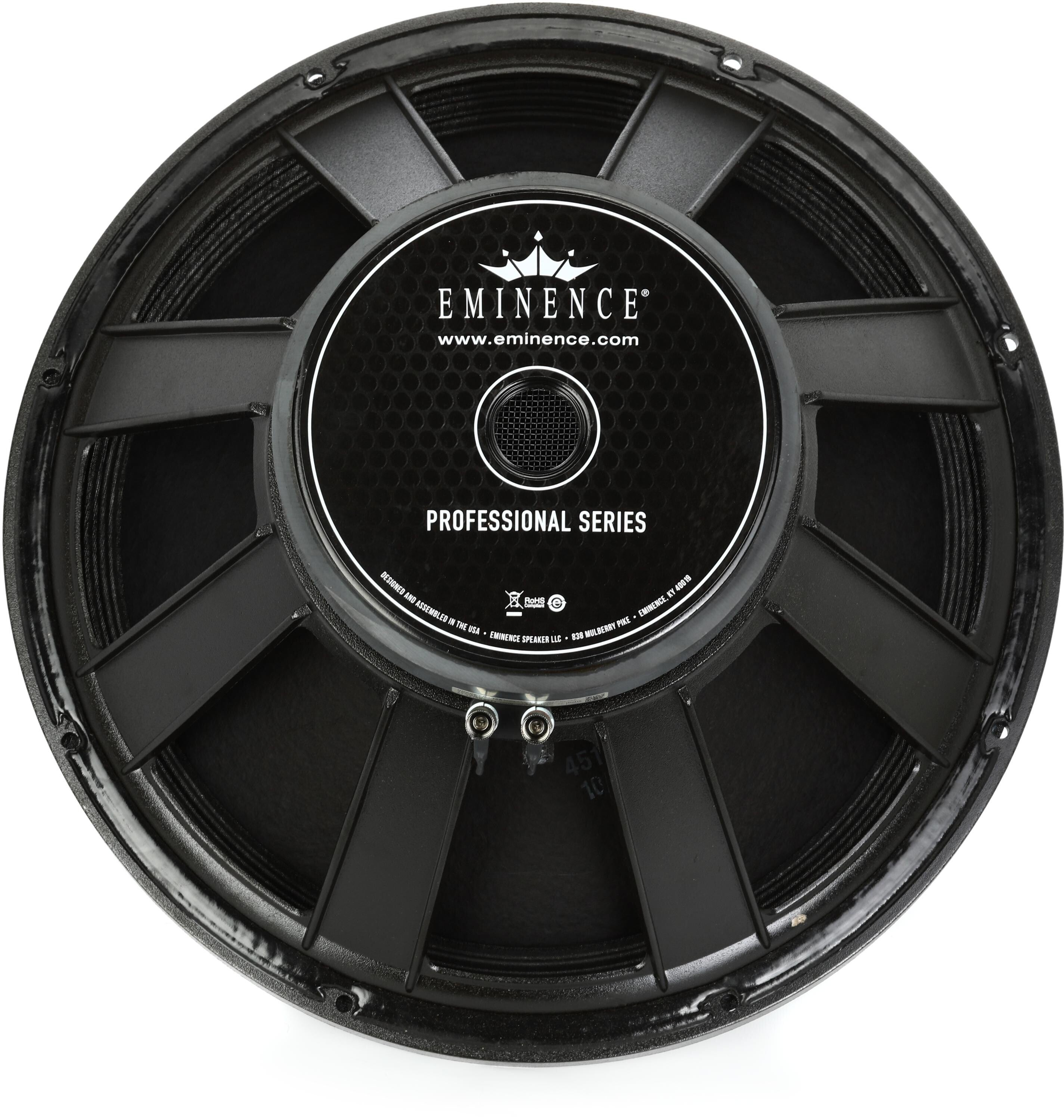 Eminence Omega Pro 18A Professional Series 18 inch 800 watt Replacement Speaker 8 ohm