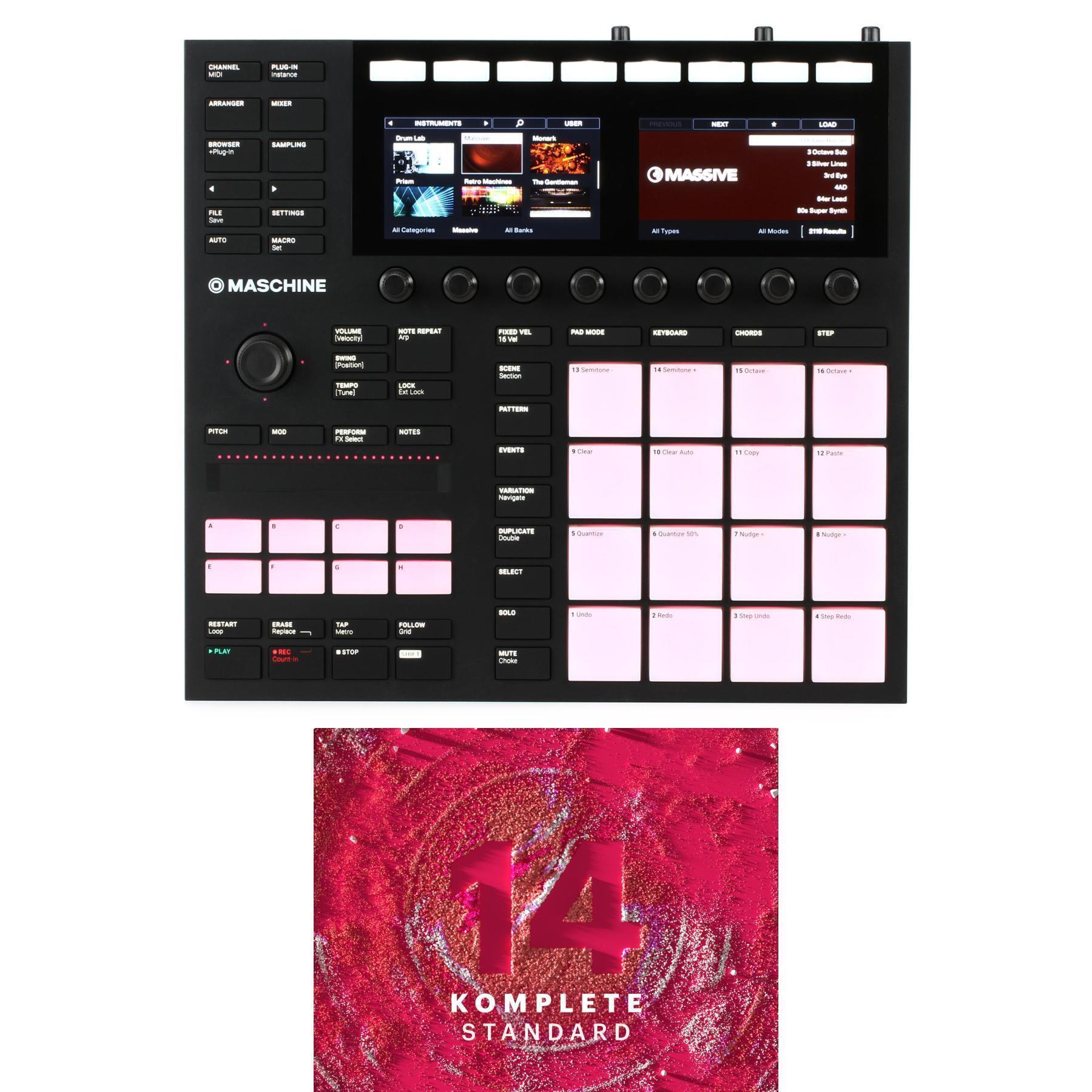 Native Instruments Maschine MK3 Production and Performance System with  Komplete Standard | Sweetwater