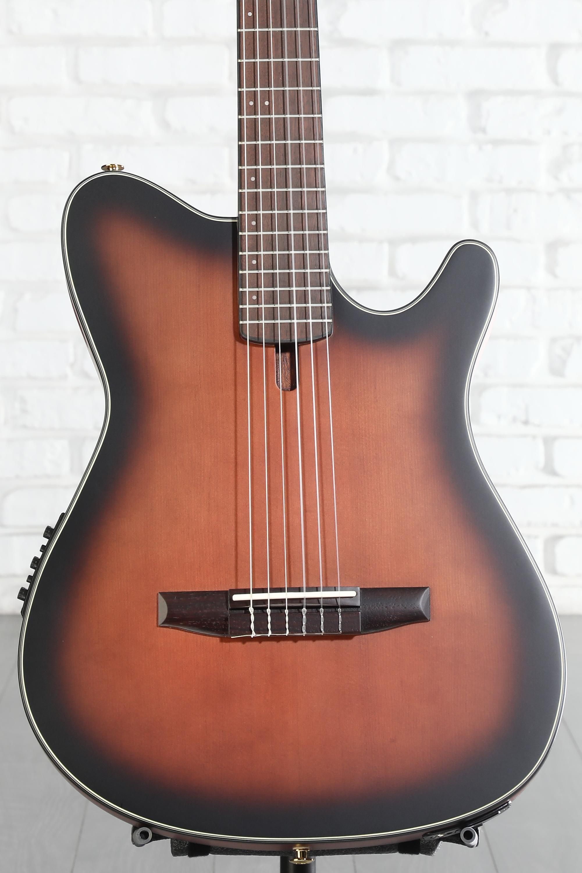 Ibanez FRH10N Thinline Nylon Acoustic-electric Guitar - Brown