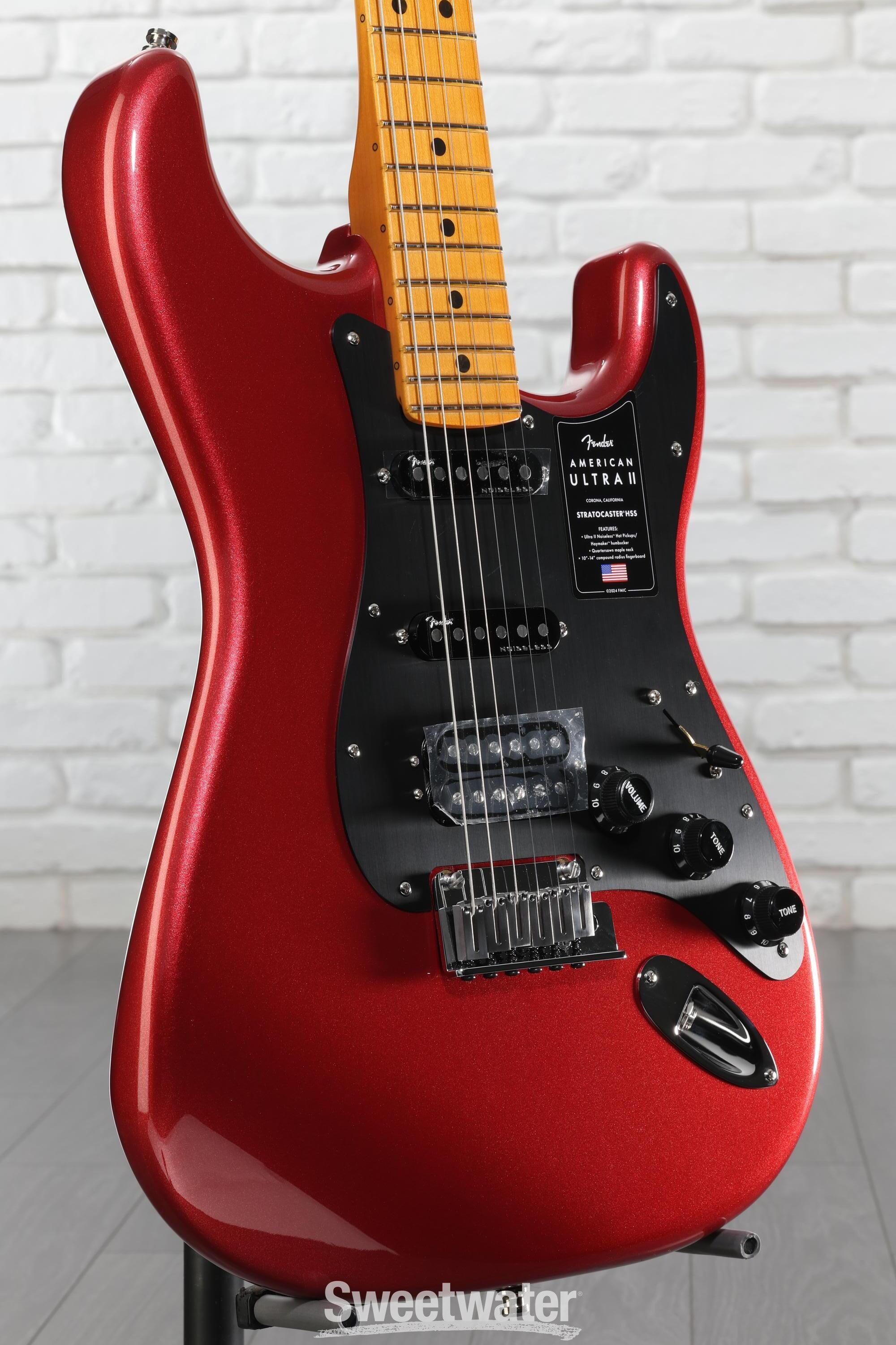 Fender American Ultra II Stratocaster HSS Electric Guitar