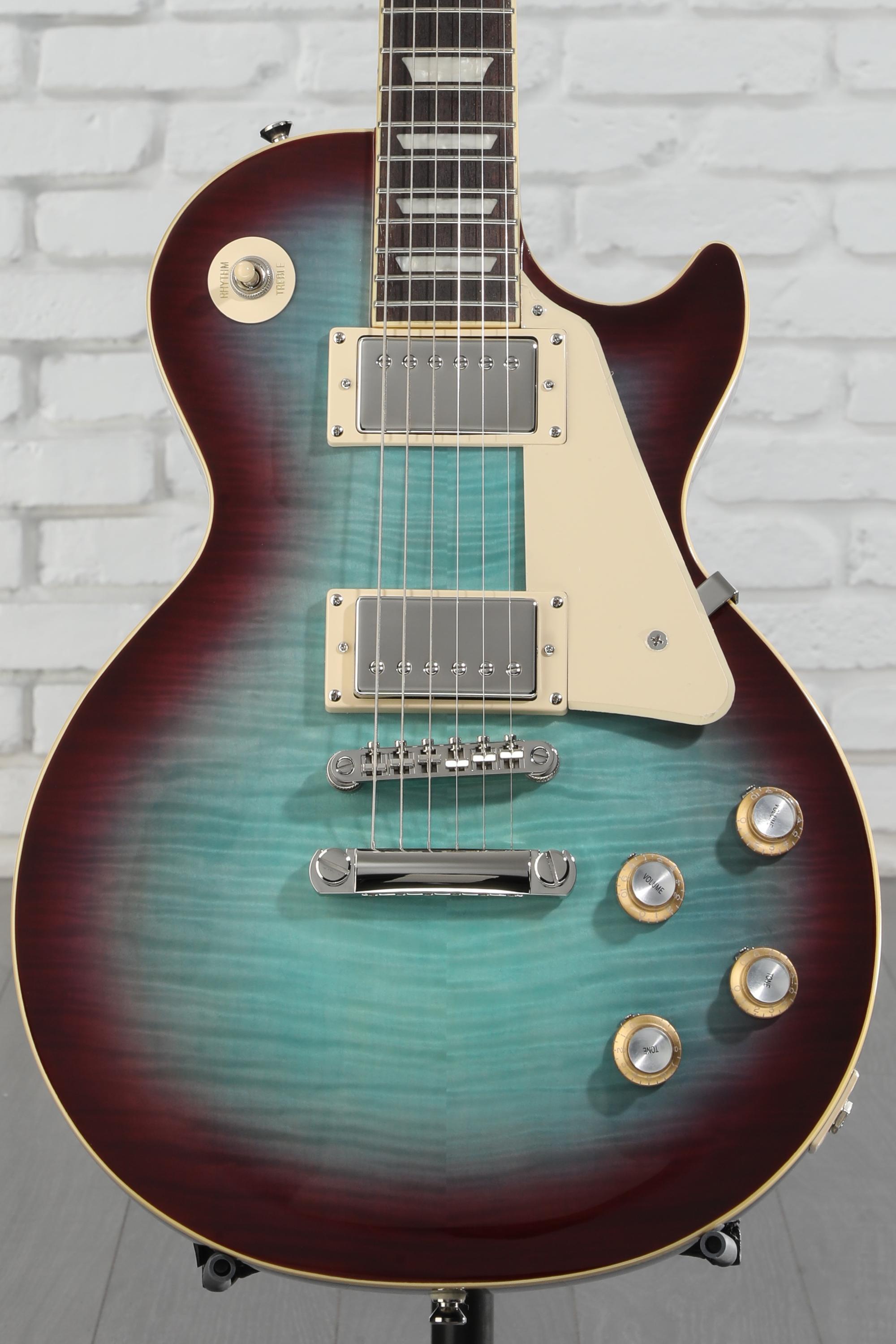 Epiphone Les Paul Plus Top パープル Amazon.com: Epiphone EXCLUSIVE Les Paul Standard 60s, Purple