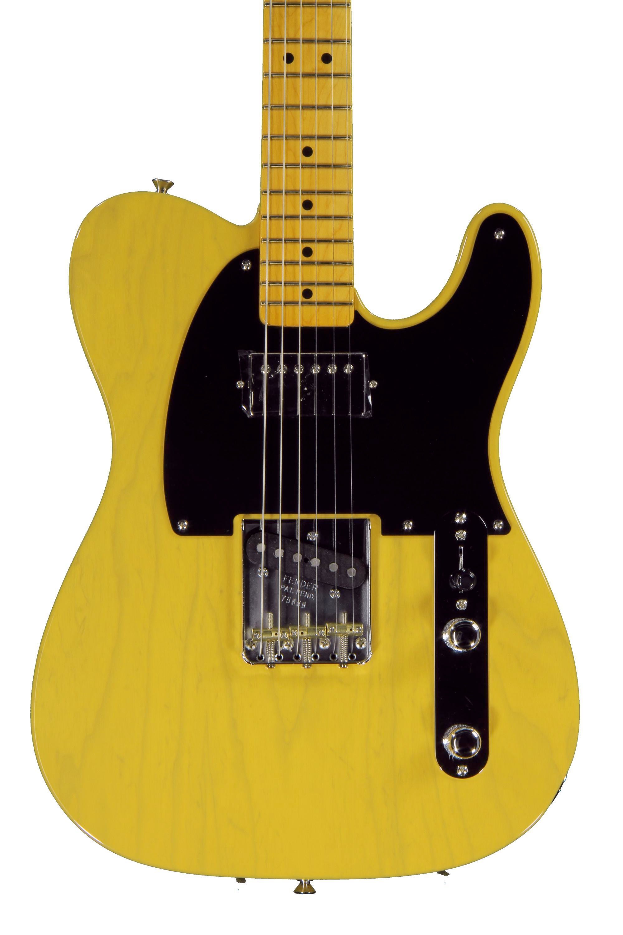 ギター Fender USA Vintage HotRod 50s Telecaster Fender Vintage Hot Rod '50s Telecaster - Black | Sweetwater