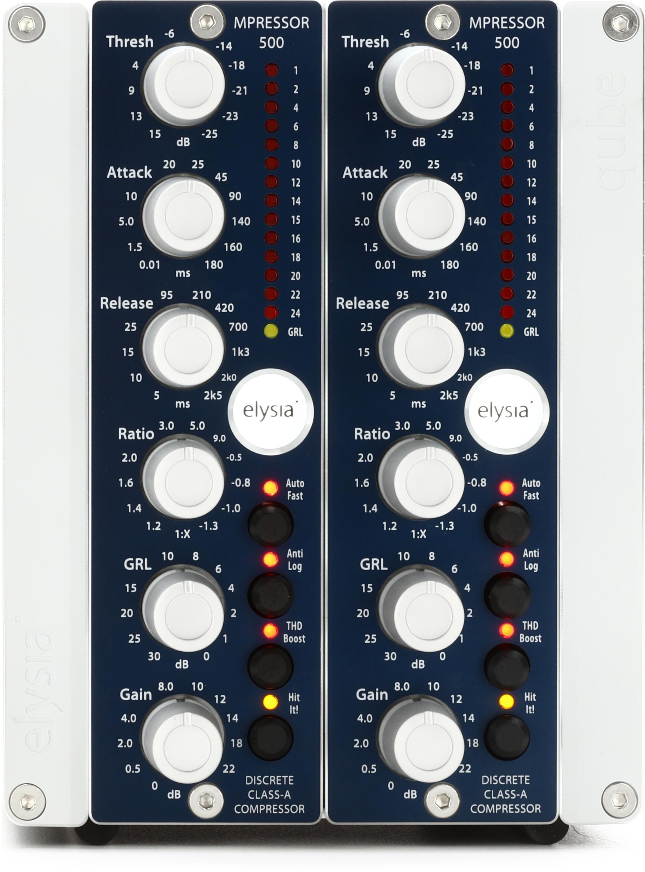 elysia mpressor qube Series Compressor with Desktop Chassis