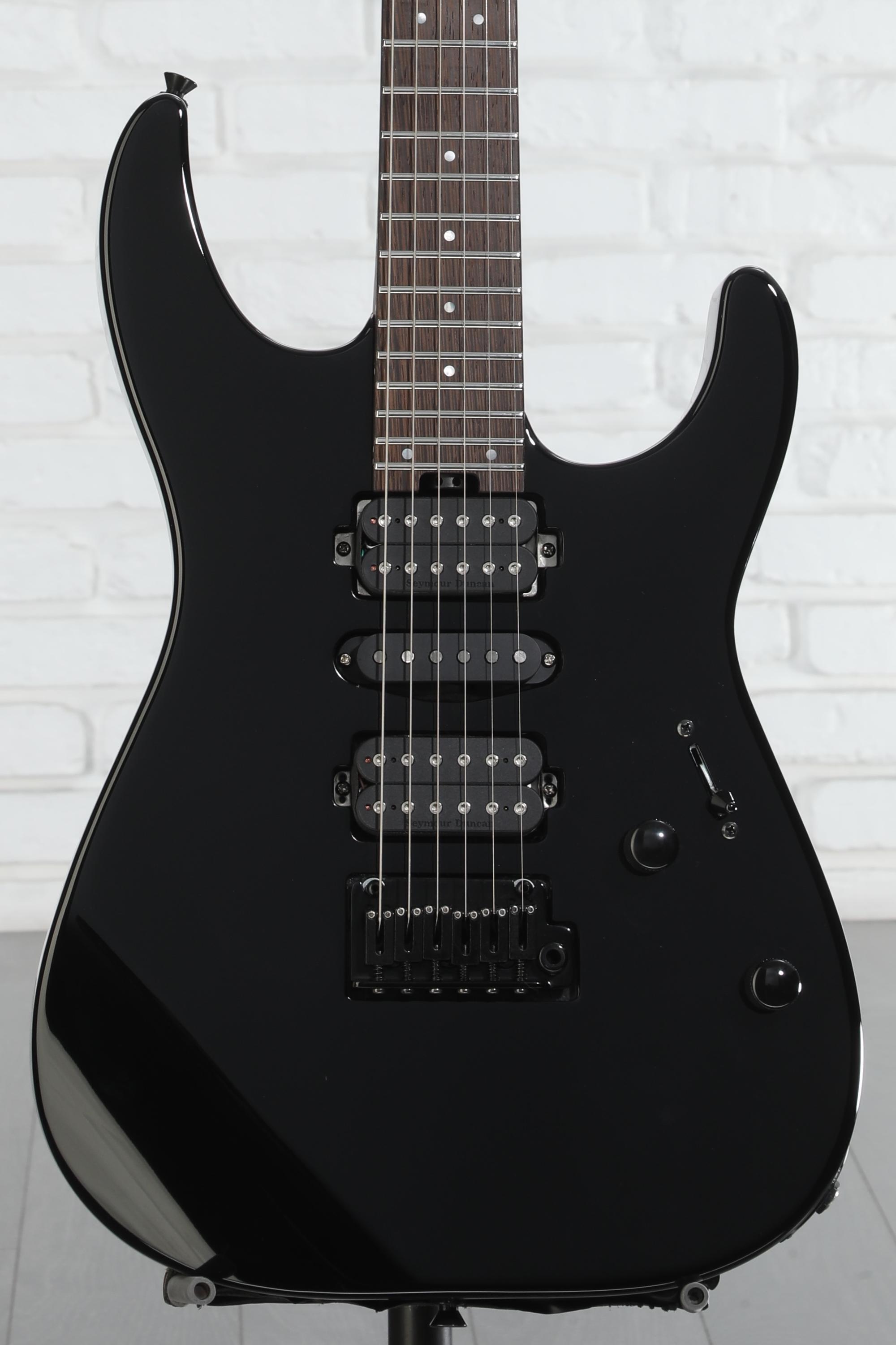 ギター CHARVEL MJ DK24 HSH 2PT NAT SEBNY Charvel MJ DK24 HSH 2PT Electric Guitar - Black | Sweetwater