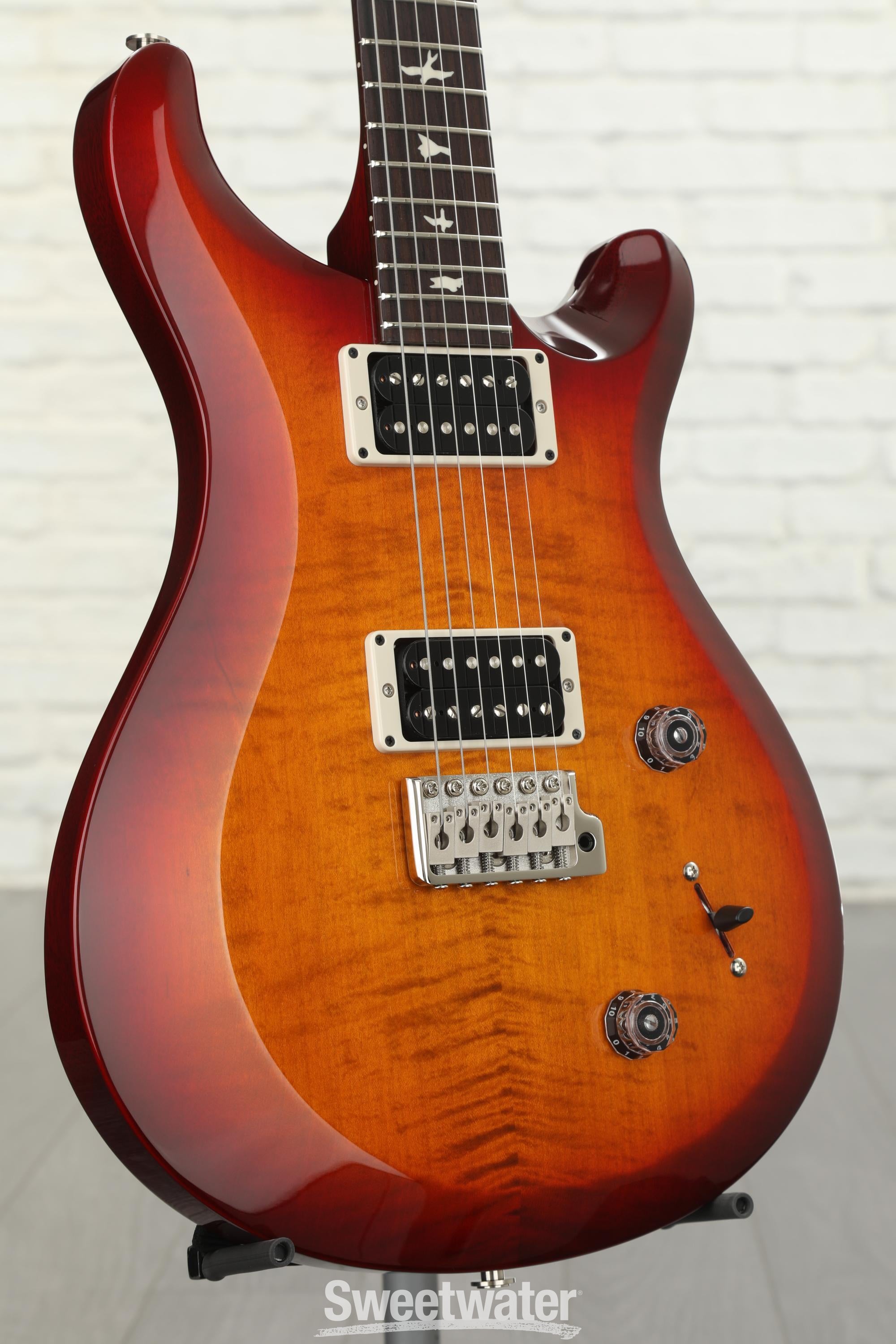 PRS S2 Custom 22 Electric Guitar - Dark Cherry Sunburst | Sweetwater