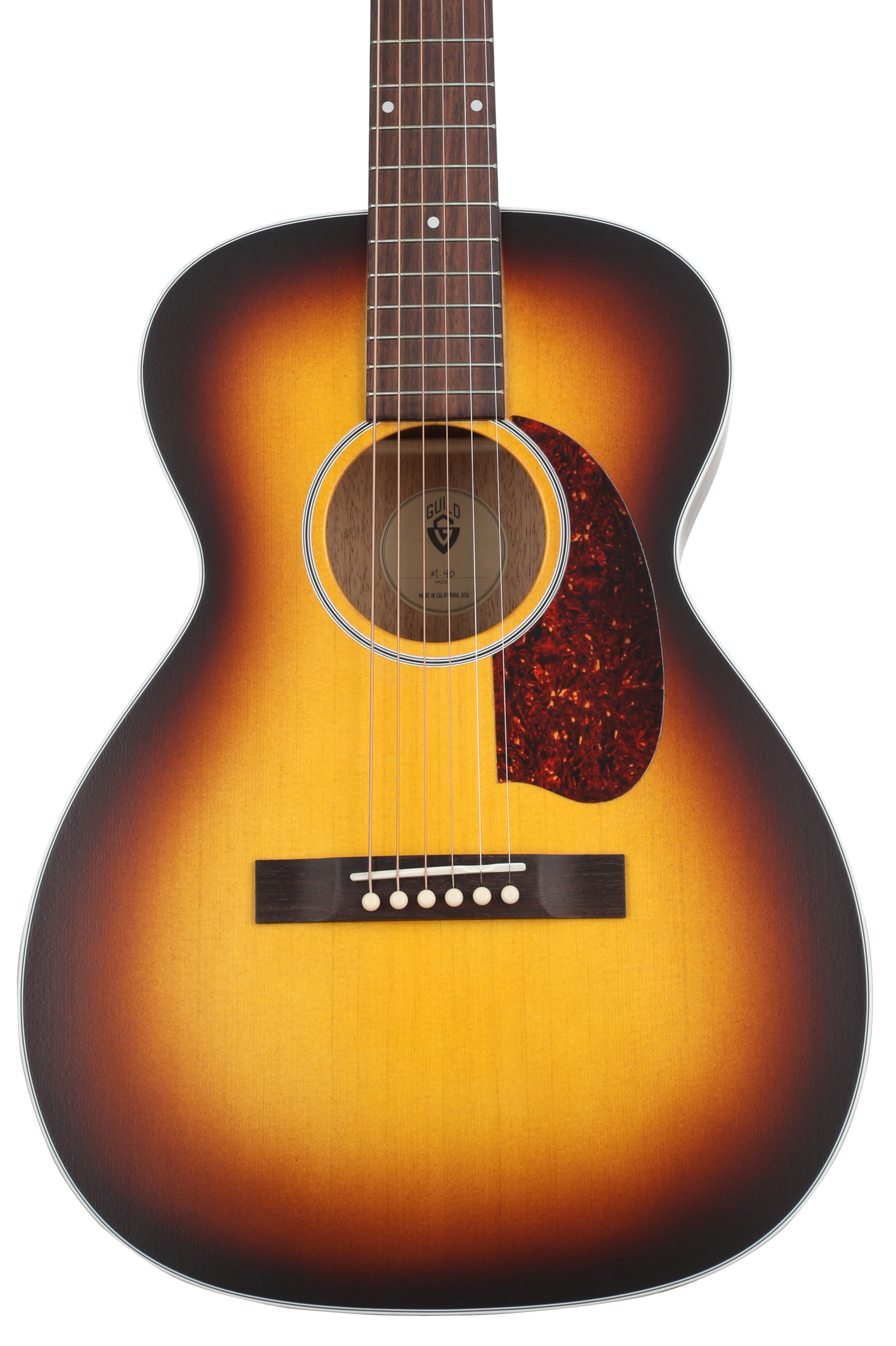 Guild M-40 Troubadour Acoustic Guitar - Antique Burst | Sweetwater