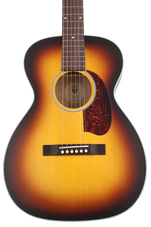 Guild M-40 Troubadour Acoustic Guitar - Antique Burst | Sweetwater
