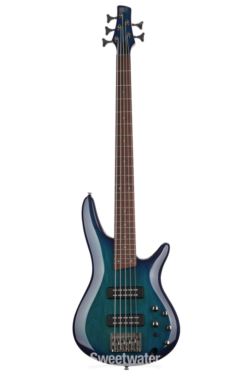 Ibanez Standard SR375E Bass Guitar - Sapphire Blue | Sweetwater