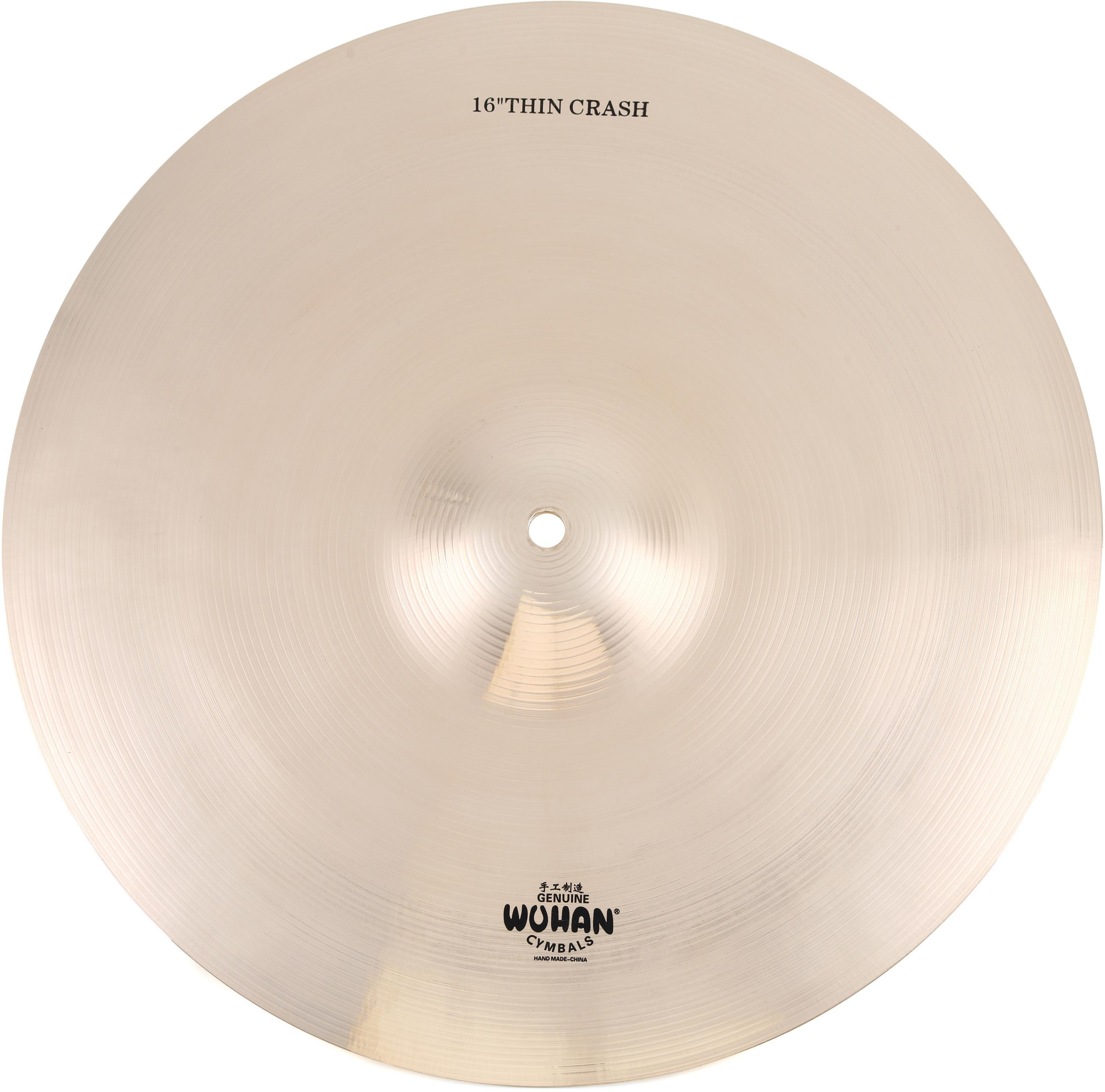 Wuhan 16-inch Western Thin Crash Cymbal | Sweetwater