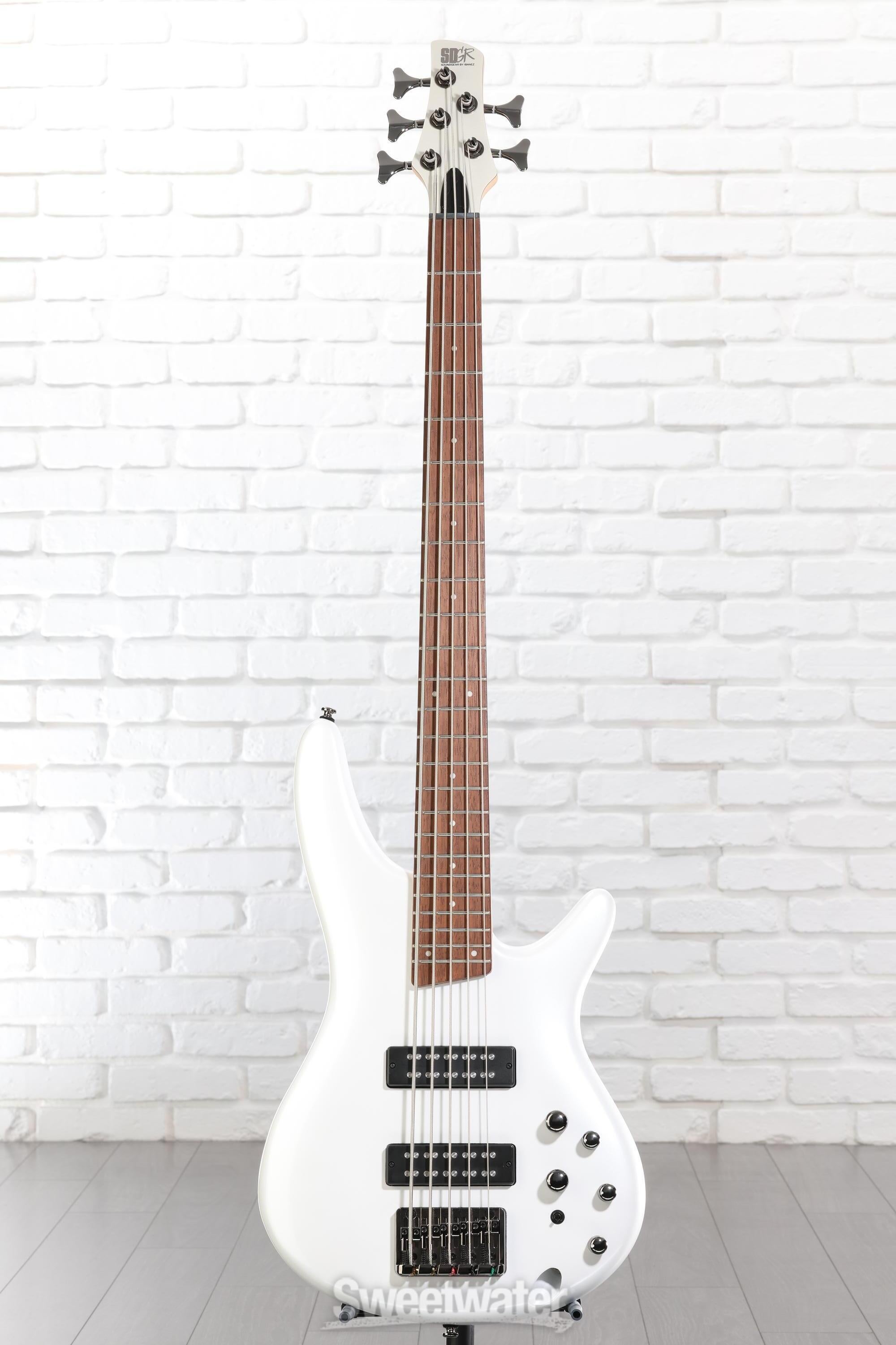 Ibanez Standard SR305E 5-string Bass Guitar - Pearl White | Sweetwater