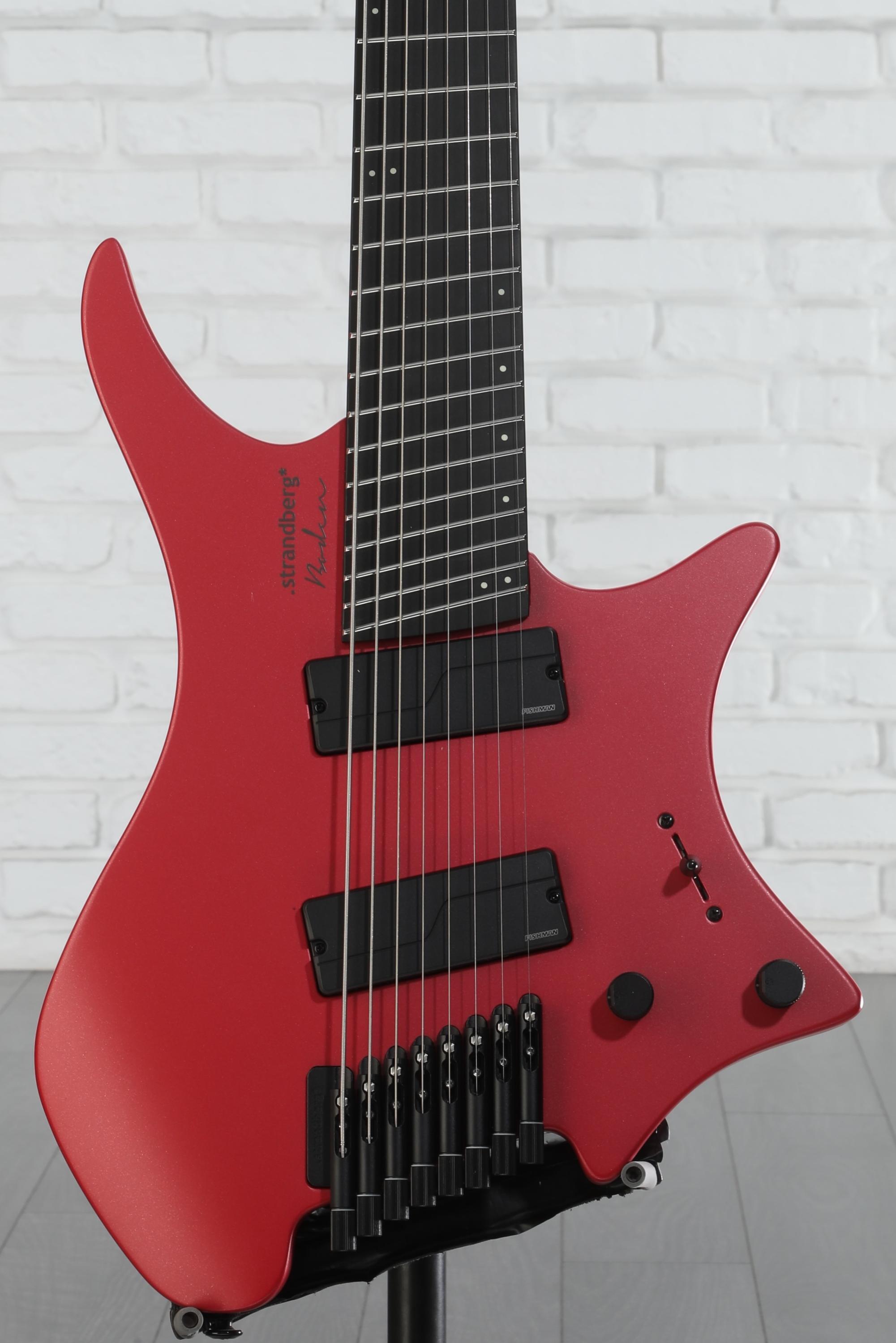 Strandberg Boden Metal NX 8 Electric Guitar - Blood Red