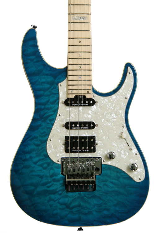 ESP E-II ST-1QM - Aqua Marine | Sweetwater