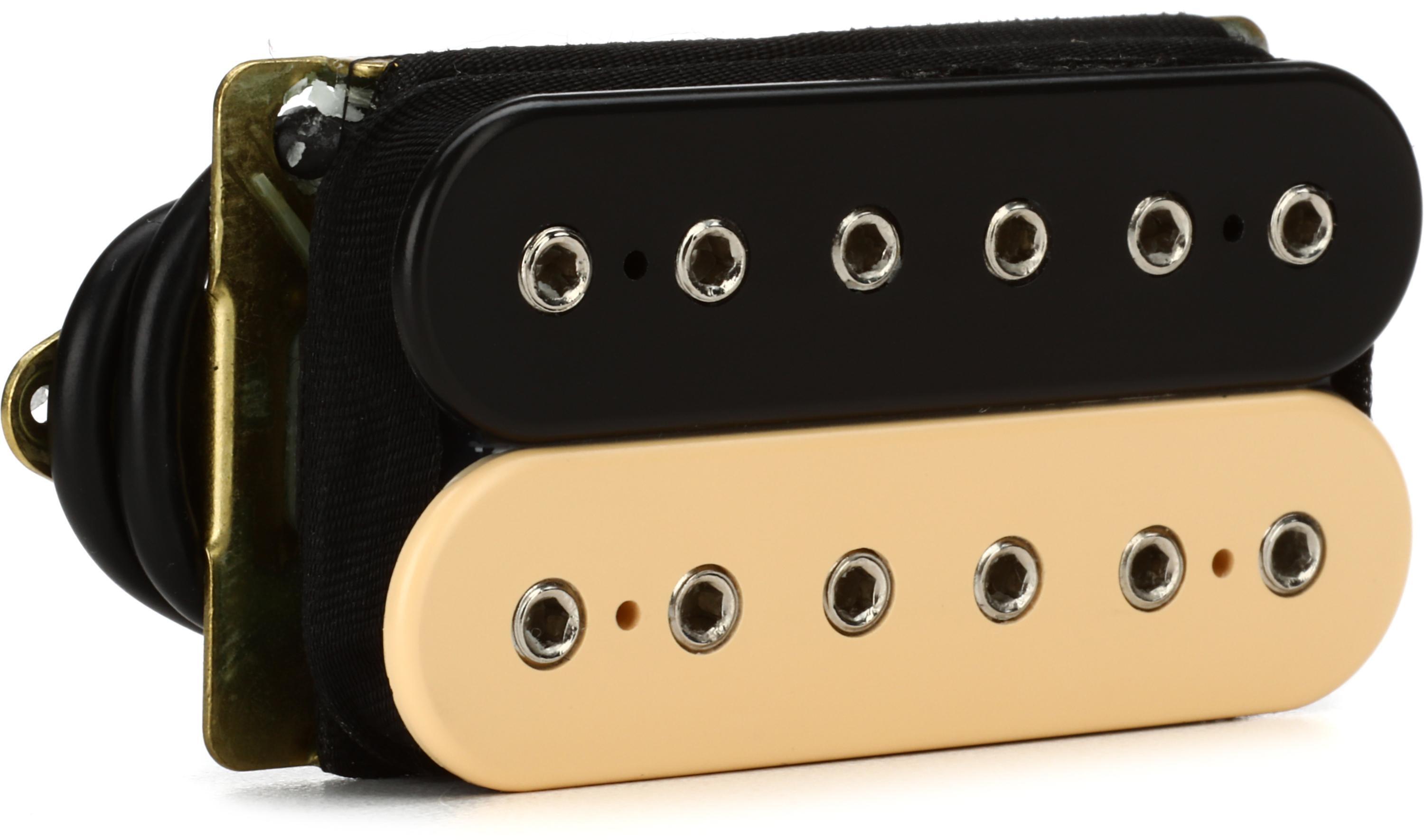 DiMarzio DP101 Dual Sound Humbucker Pickup - Black/Cream