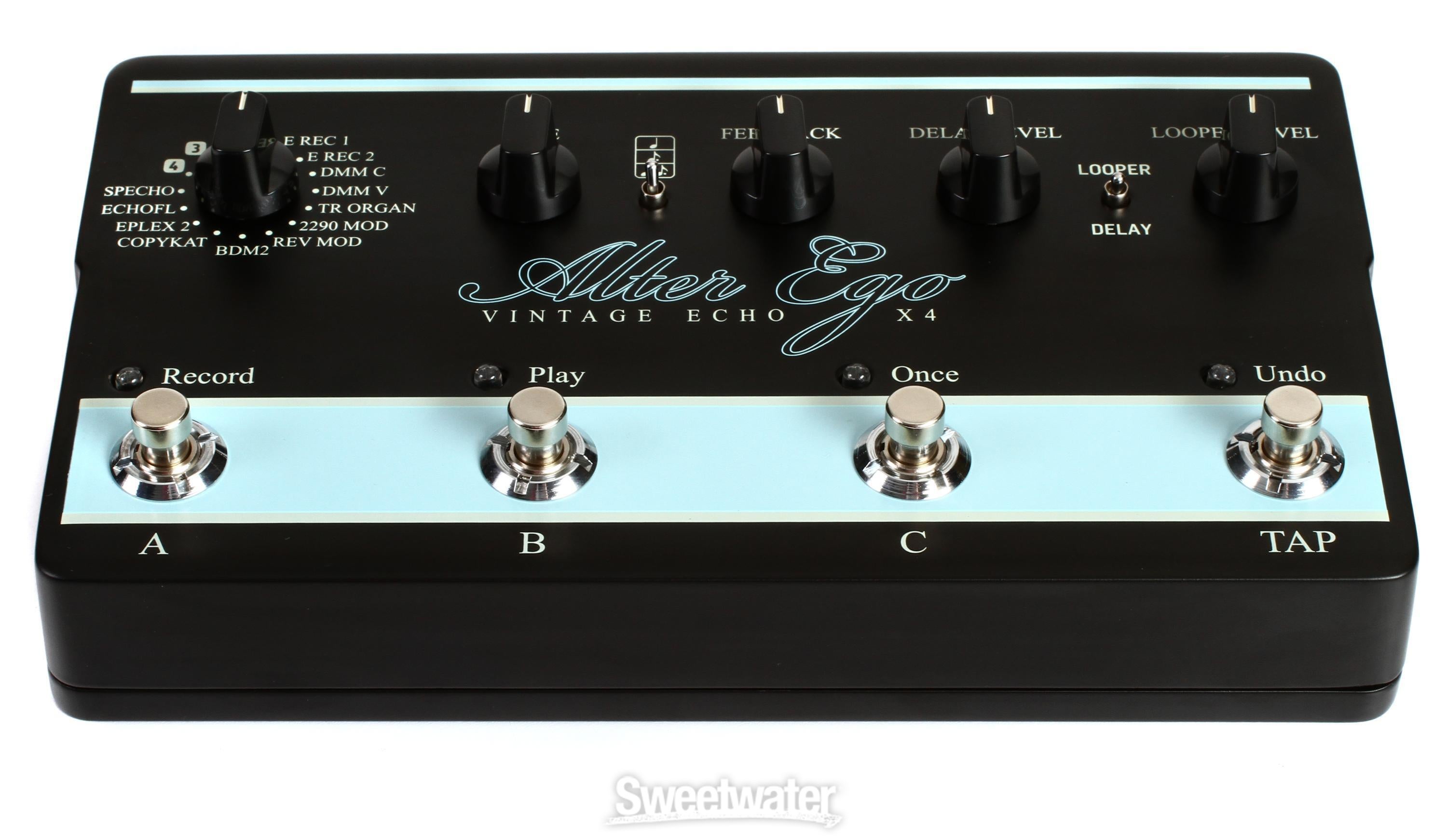 TC Electronic Alter Ego X4 Vintage Delay and Looper Pedal | Sweetwater