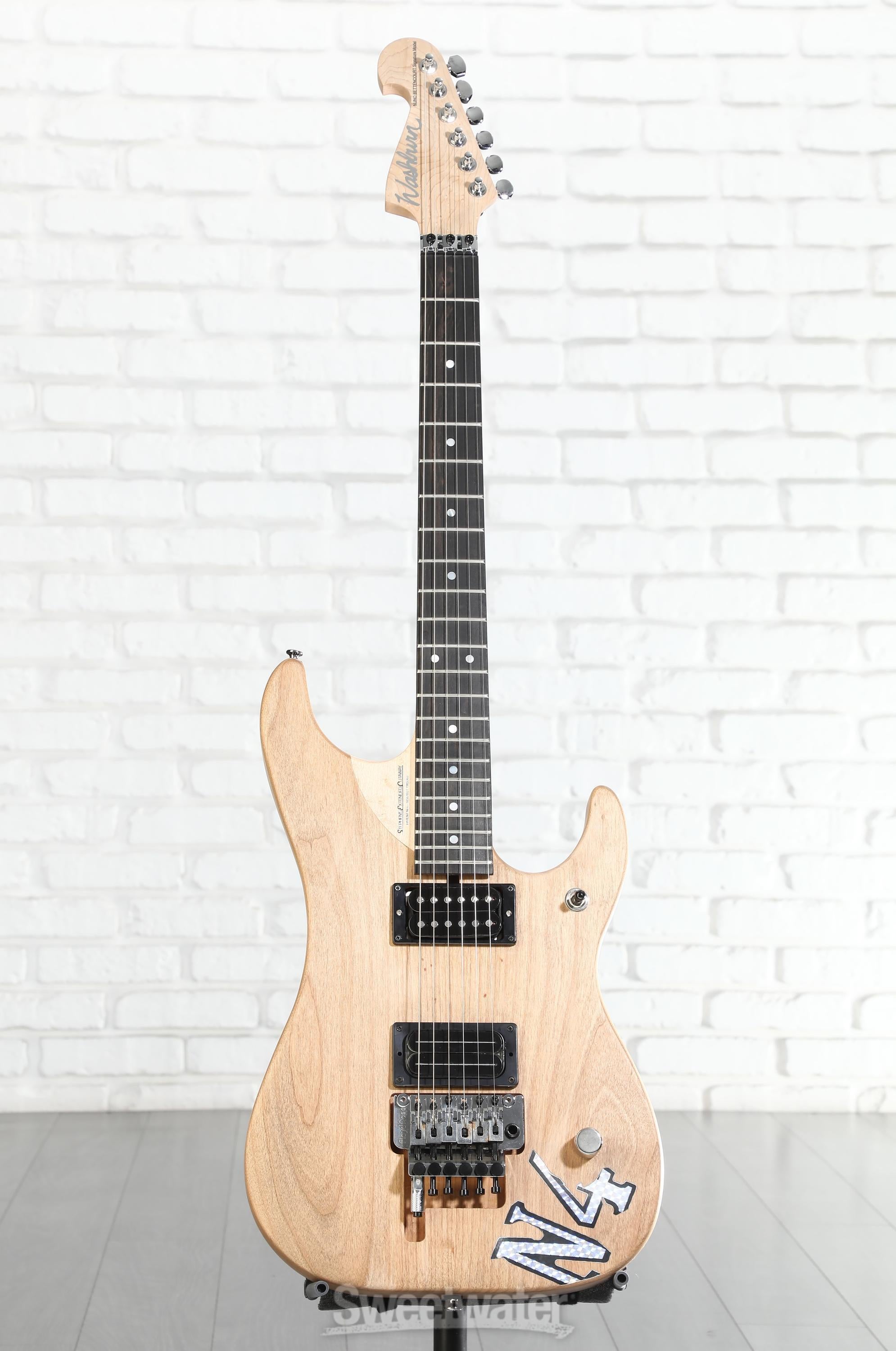 washburn USA N4 白黒フランケンリフィニッシュ！ヌーノ/NUNO washburn USA N4 白黒フランケンリフィニッシュ！ヌーノ/NUNO
