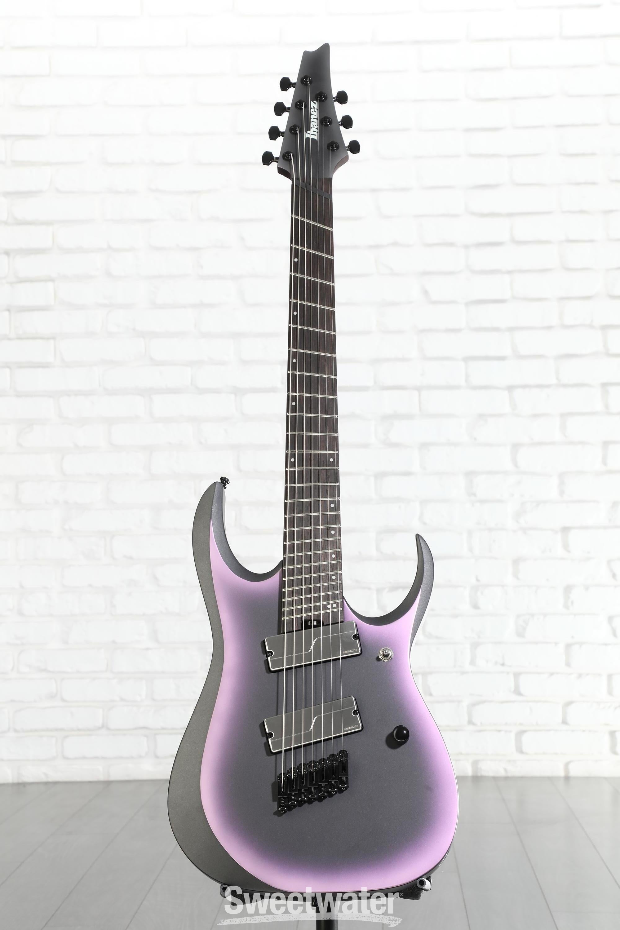 Ibanez Axion Label RGD71ALMS - Black Aurora Burst Matte | Sweetwater