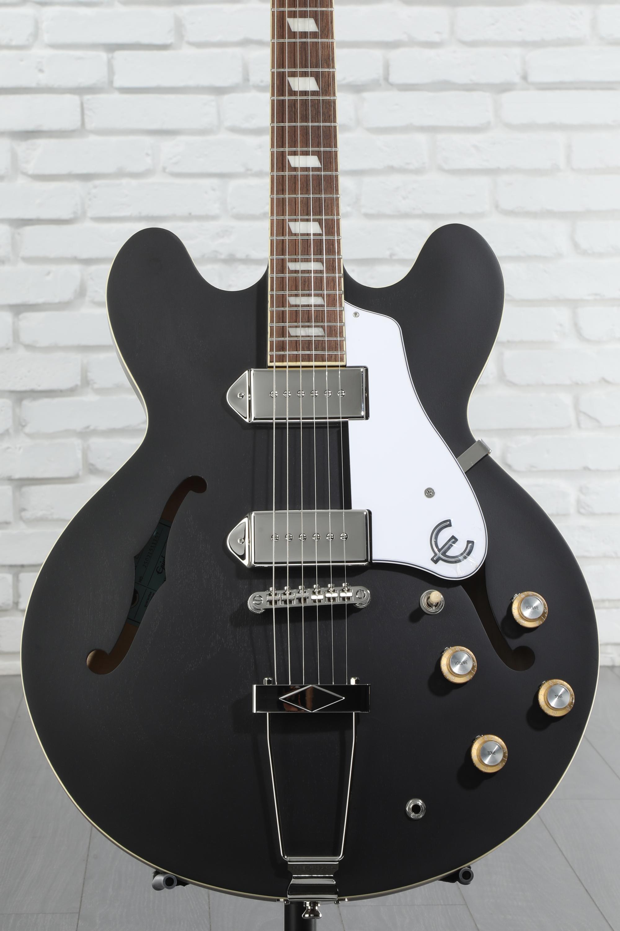 お歳暮ならオンライン - Hollowbody Worn Casino Epiphone Worn Sweetwater | Ebony ギター