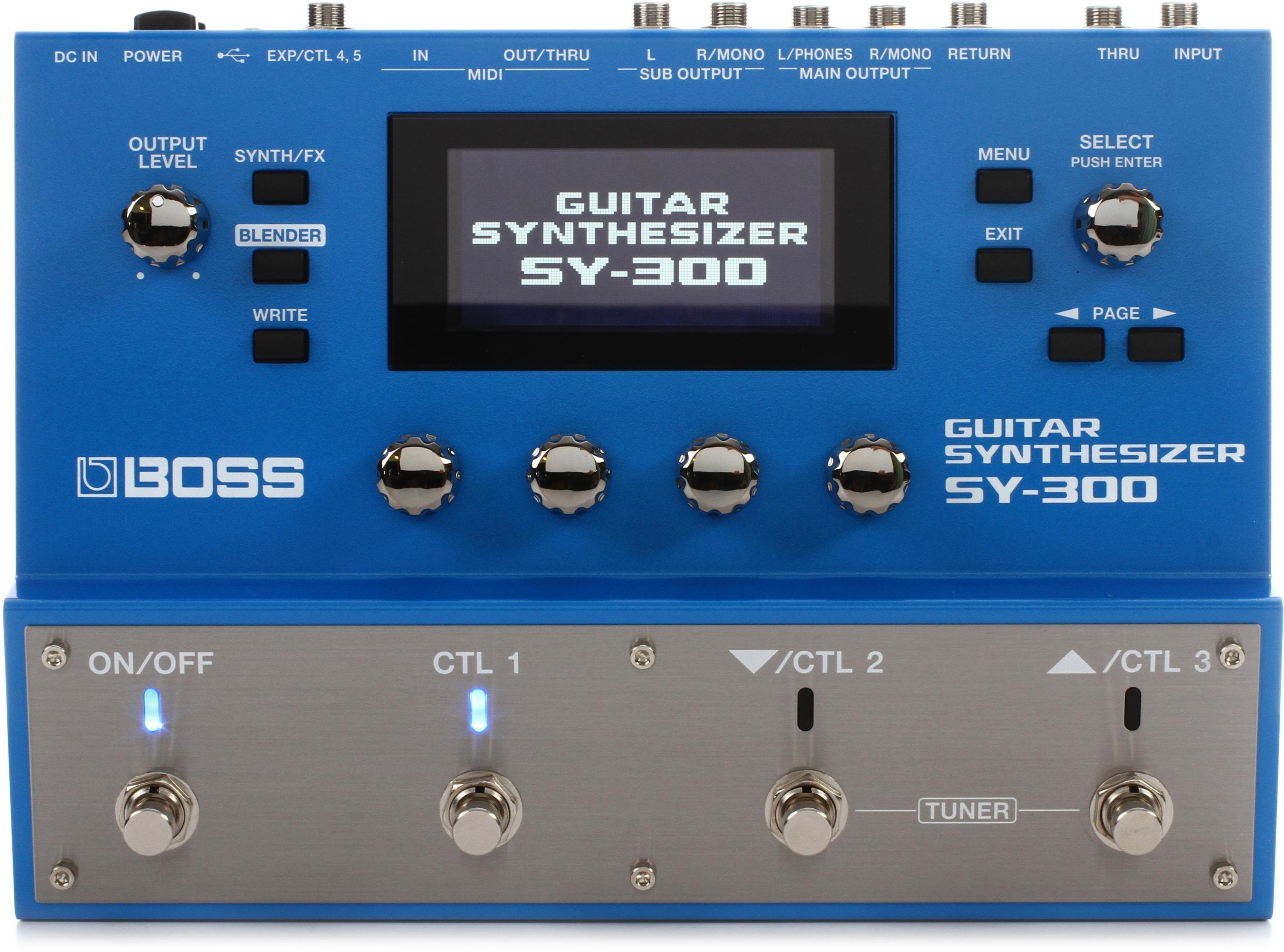 Boss SY-300 Advanced Guitar Synth Pedal | Sweetwater