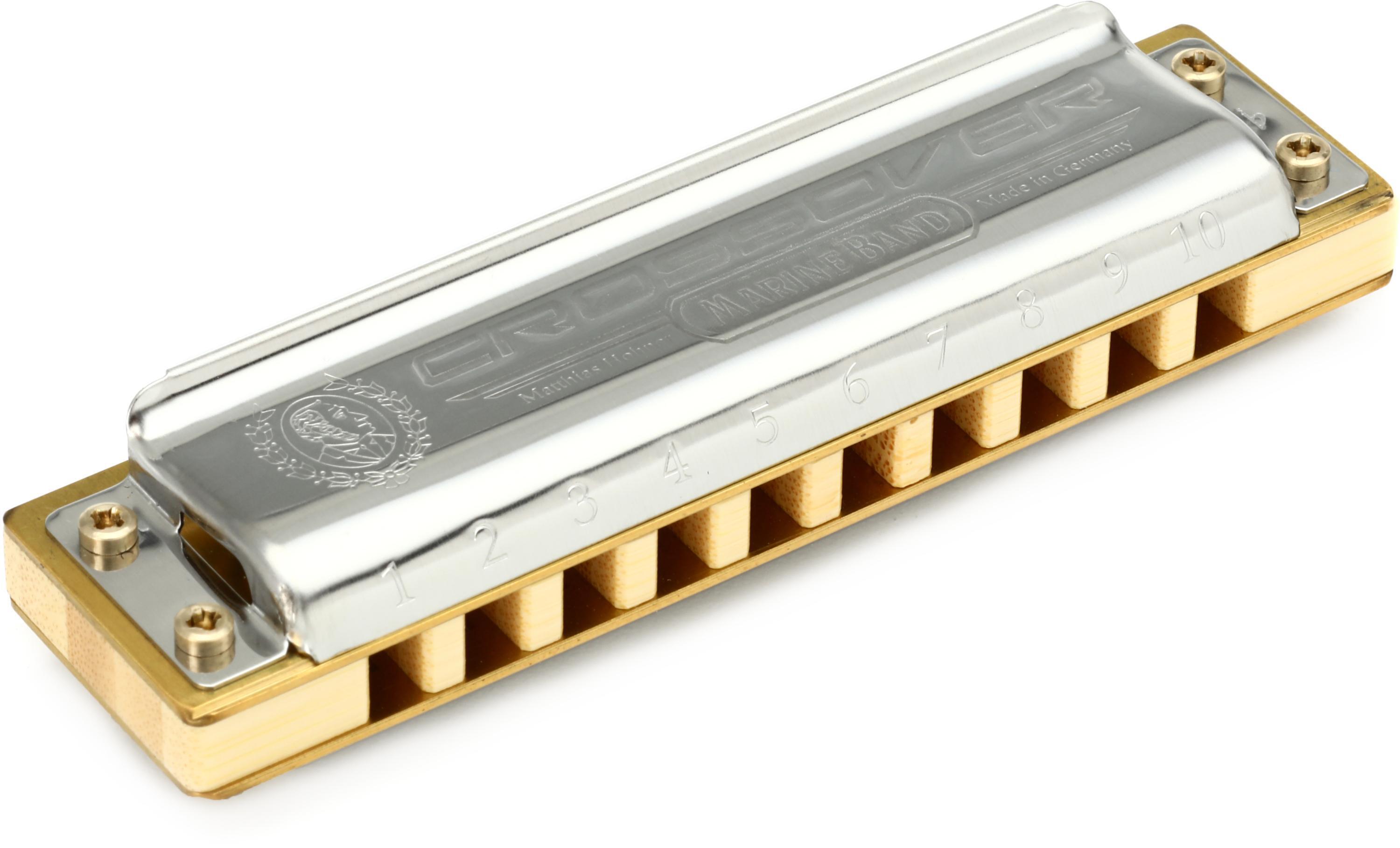 Photo of Hohner Marine Band Crossover Harmonica - Key of E Flat
