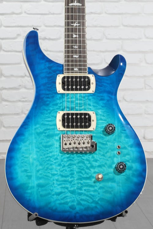 PRS SE Custom 24-08 Quilt Electric Guitar - Lake Blue