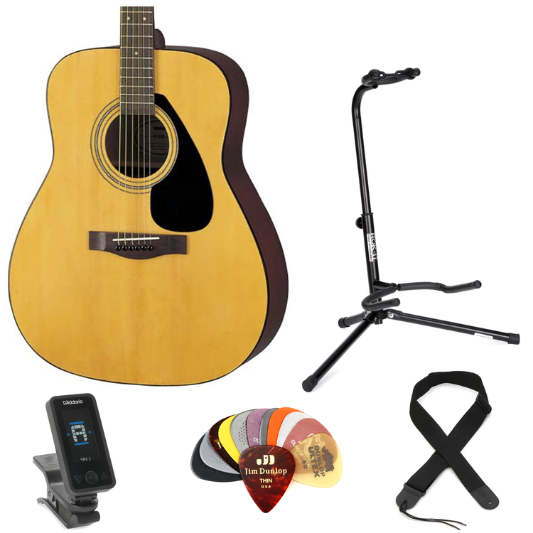 Yamaha F310 Acoustic Guitar Essentials Bundle - Natural | Sweetwater
