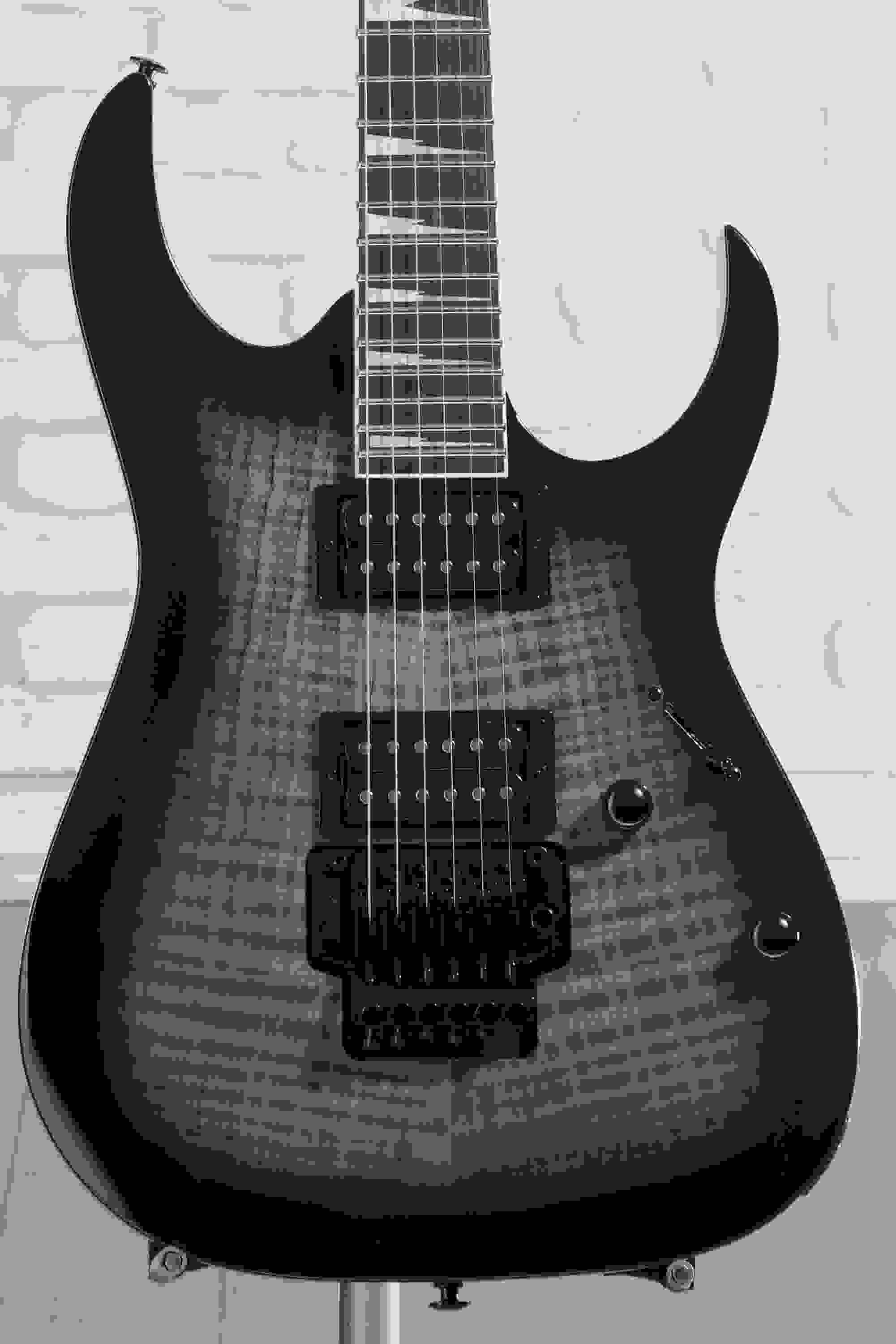Ibanez Gio RG320FAT Electric Guitar - Transparent Black Sunburst