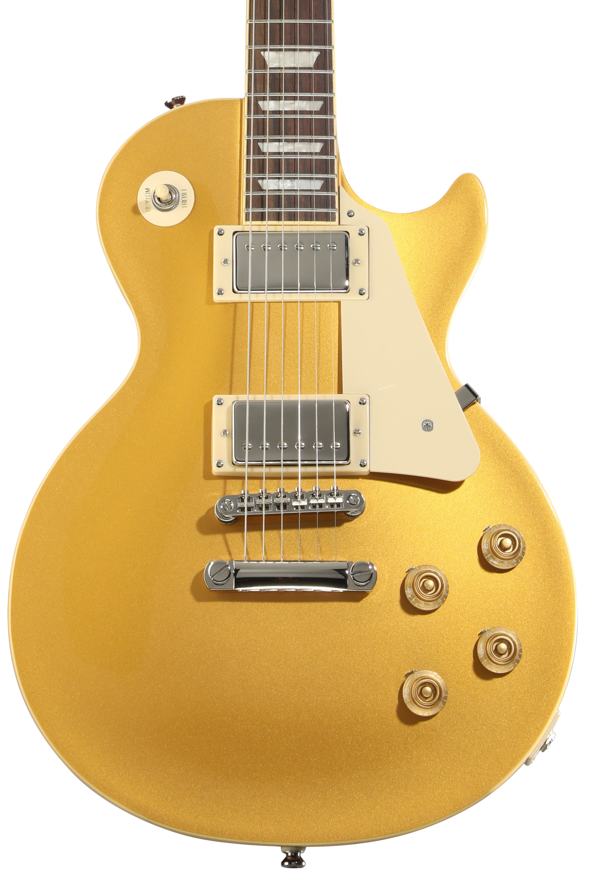 Epiphone Les Paul Standard '50s Electric Guitar - Goldtop | Sweetwater