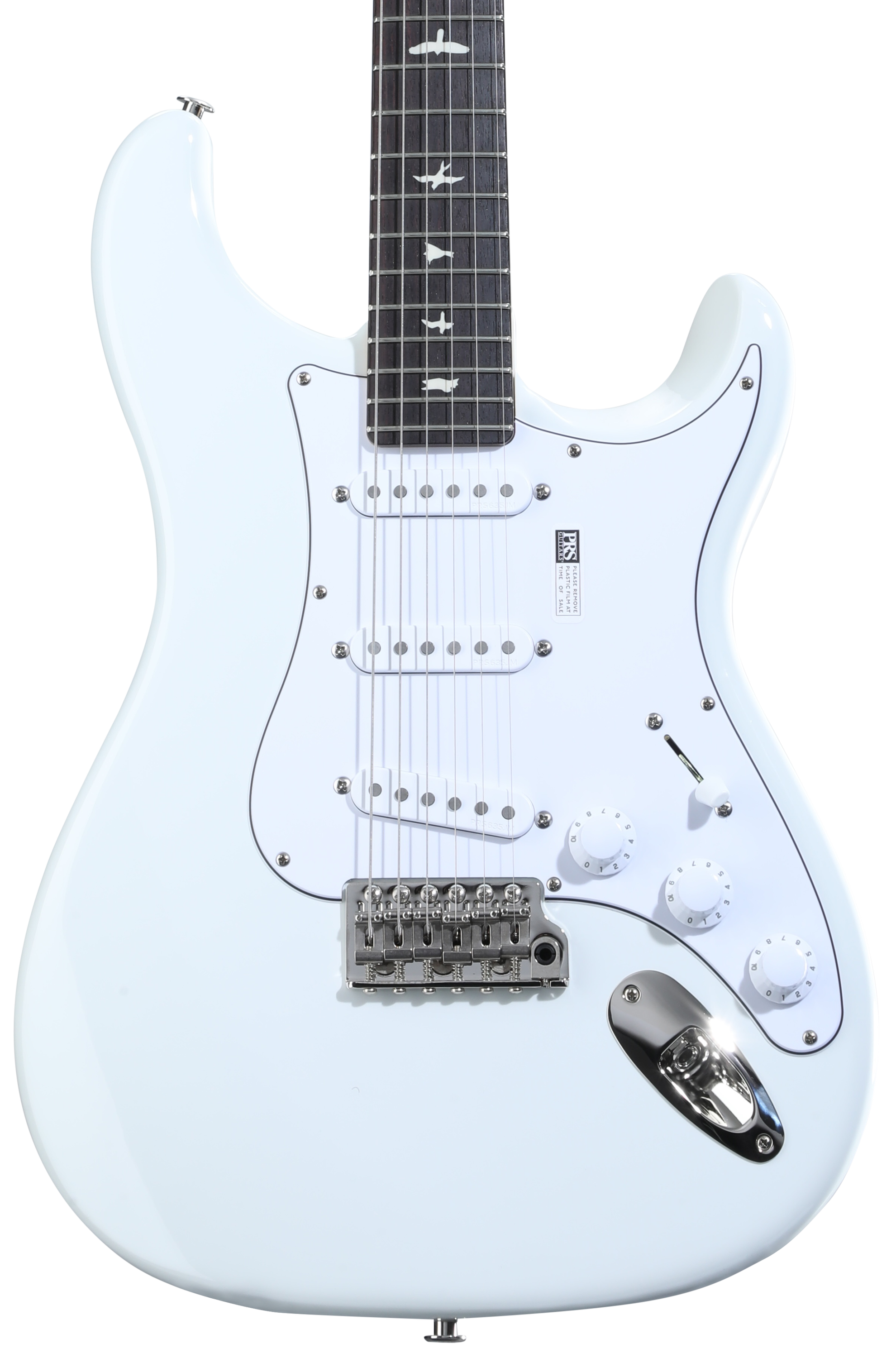 ギター PRS 2018 Silver Sky Frost White PRS Silver Sky Electric Guitar - Frost with Rosewood