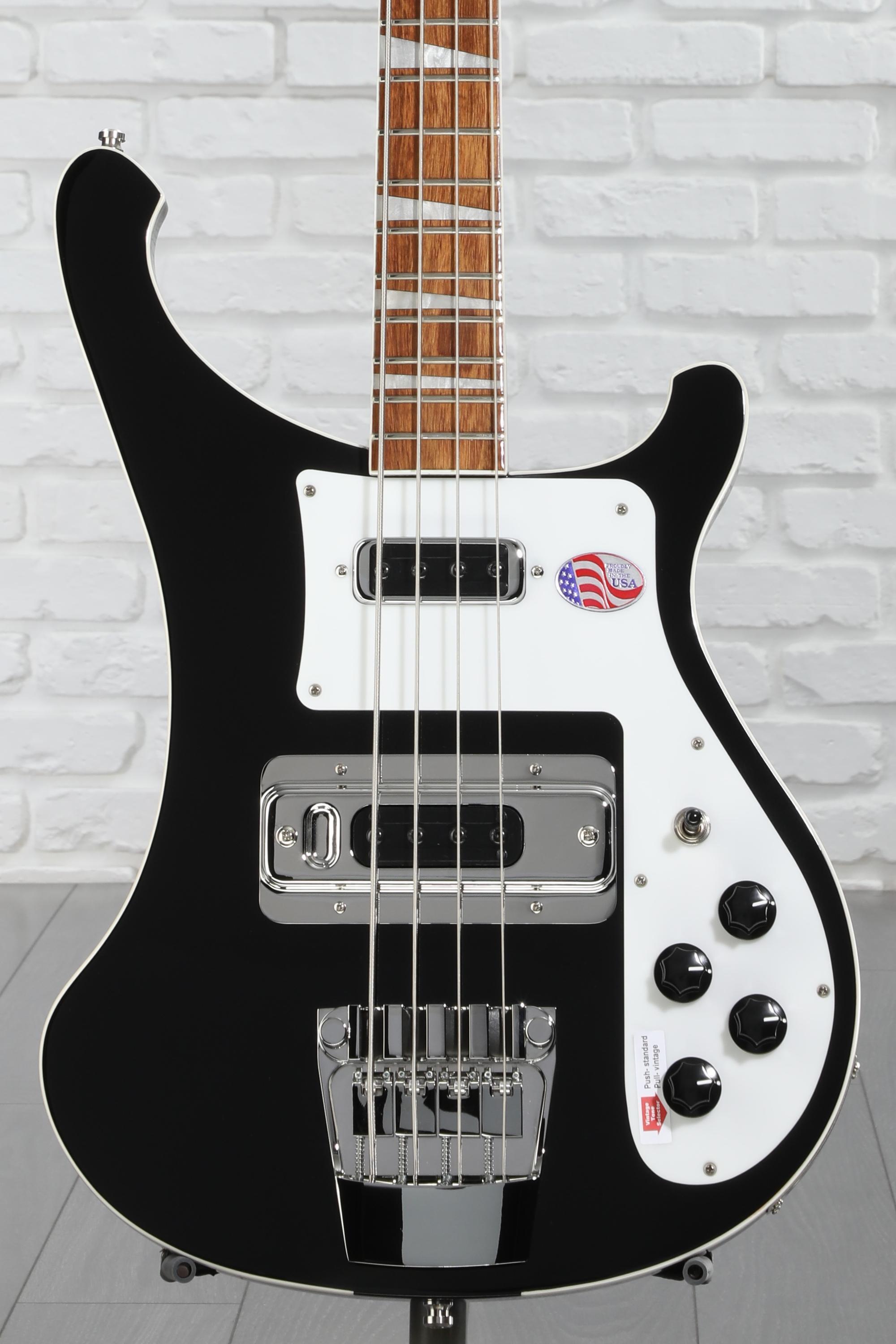 Rickenbacker 4003 Stereo Bass Guitar - Jetglo | Sweetwater