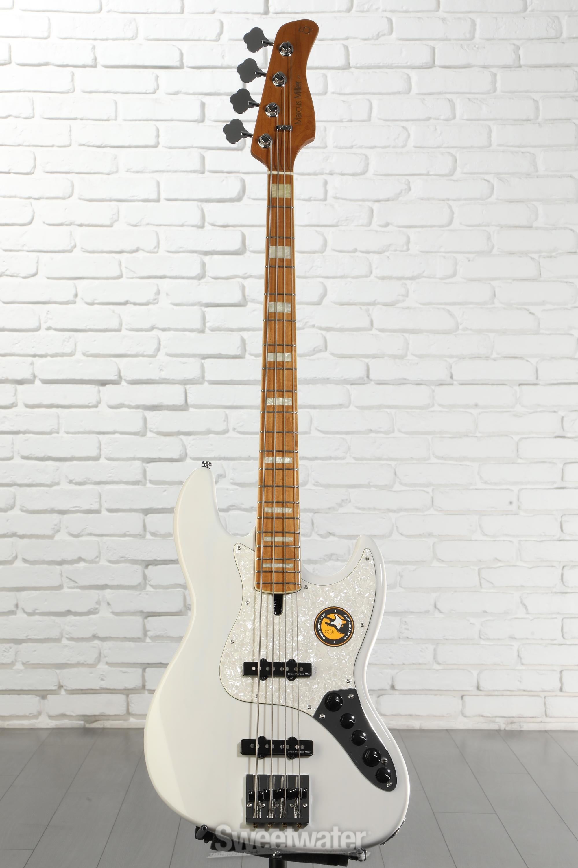 Sire Marcus Miller V8 4-string Bass Guitar - White Blonde | Sweetwater