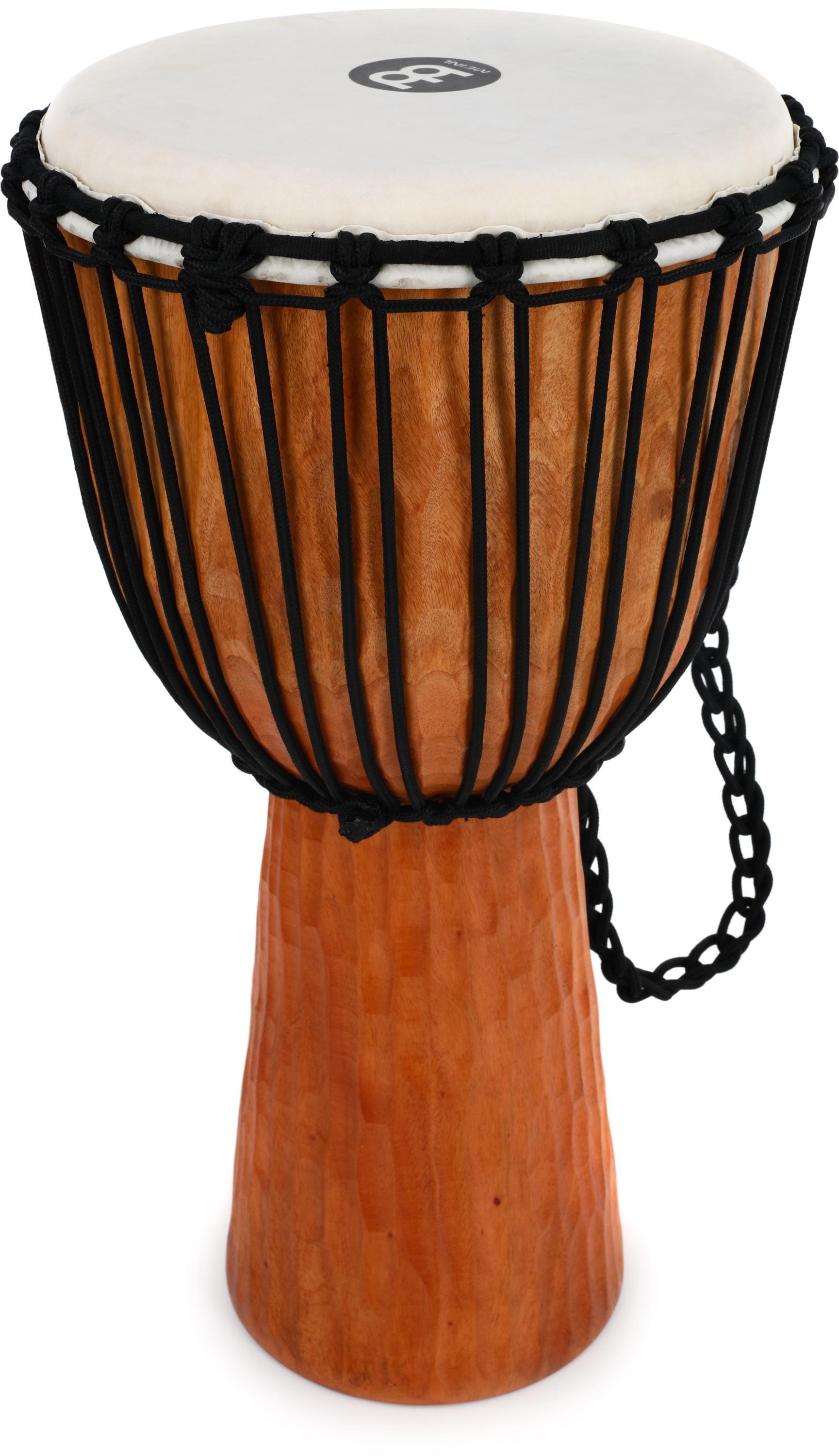 Meinl Percussion Rope Tuned Headliner Series Wood Djembe - 12 inch