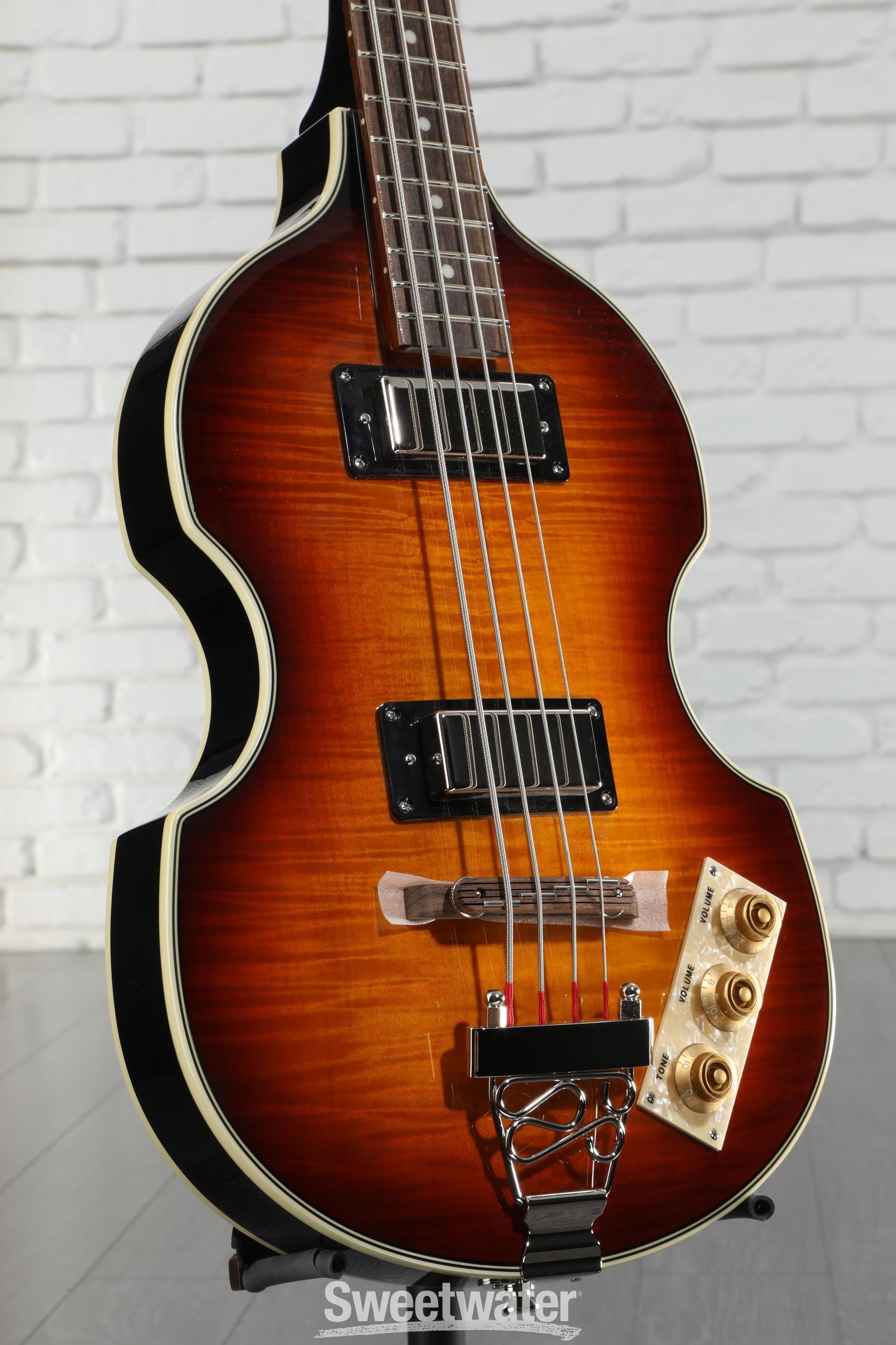 ほういち　Epiphone エピフォン VIOLA BASS ビオラベース Epiphone エピフォン Viola Bass Vintage Sunburst バイオリン