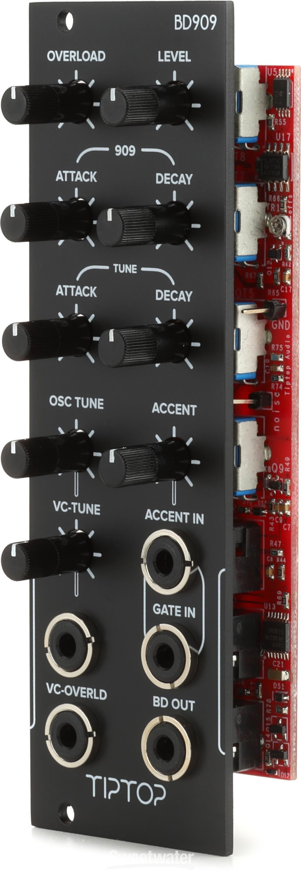 TIP TOP AUDIO BD909 ユーロラック モジュラーシンセ TR909 Tiptop Audio ⁄ BD909 ユーロラックモジュラーシンセサイザー