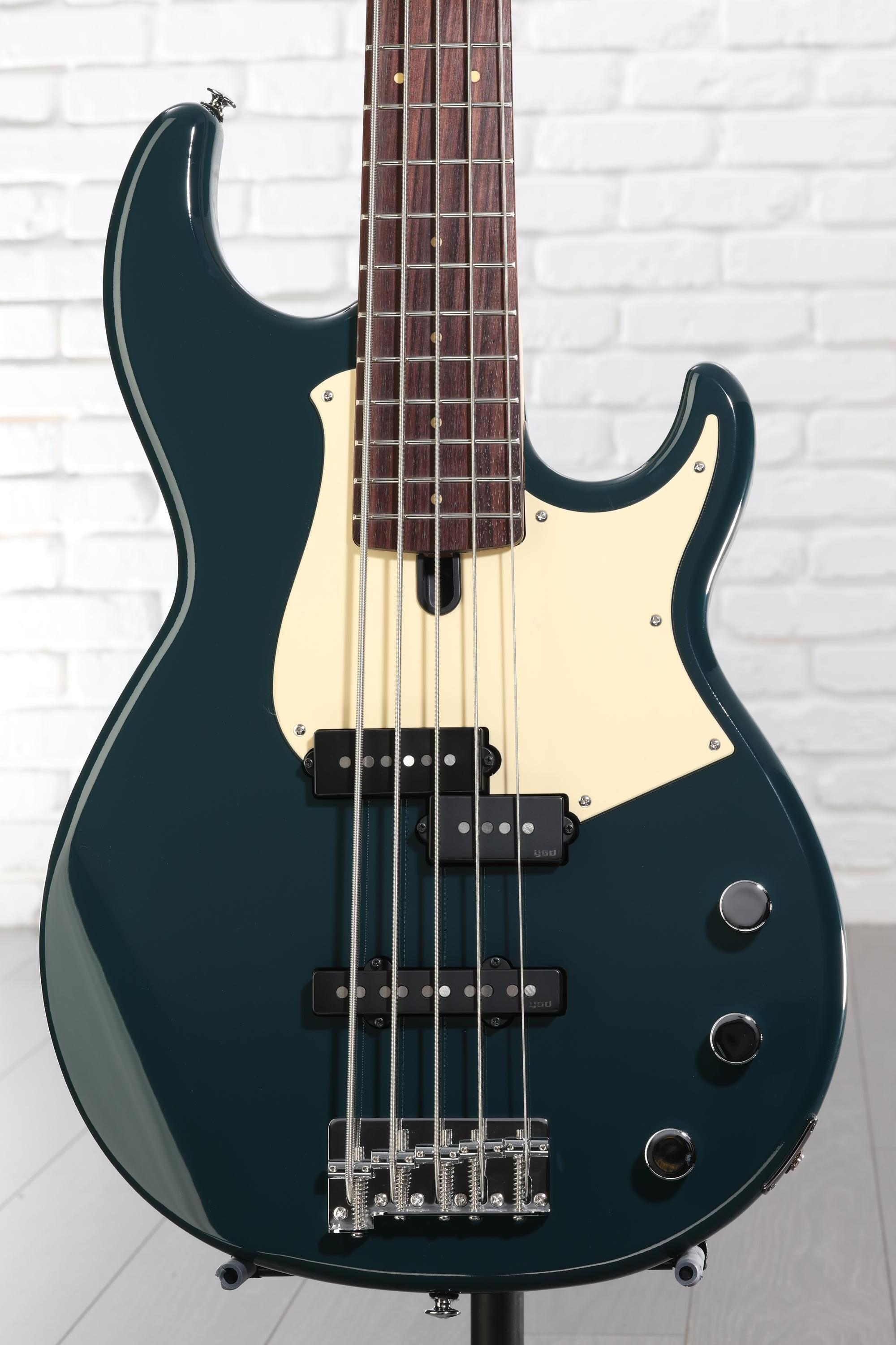 Yamaha BB435 5-string Bass Guitar - Teal Blue | Sweetwater