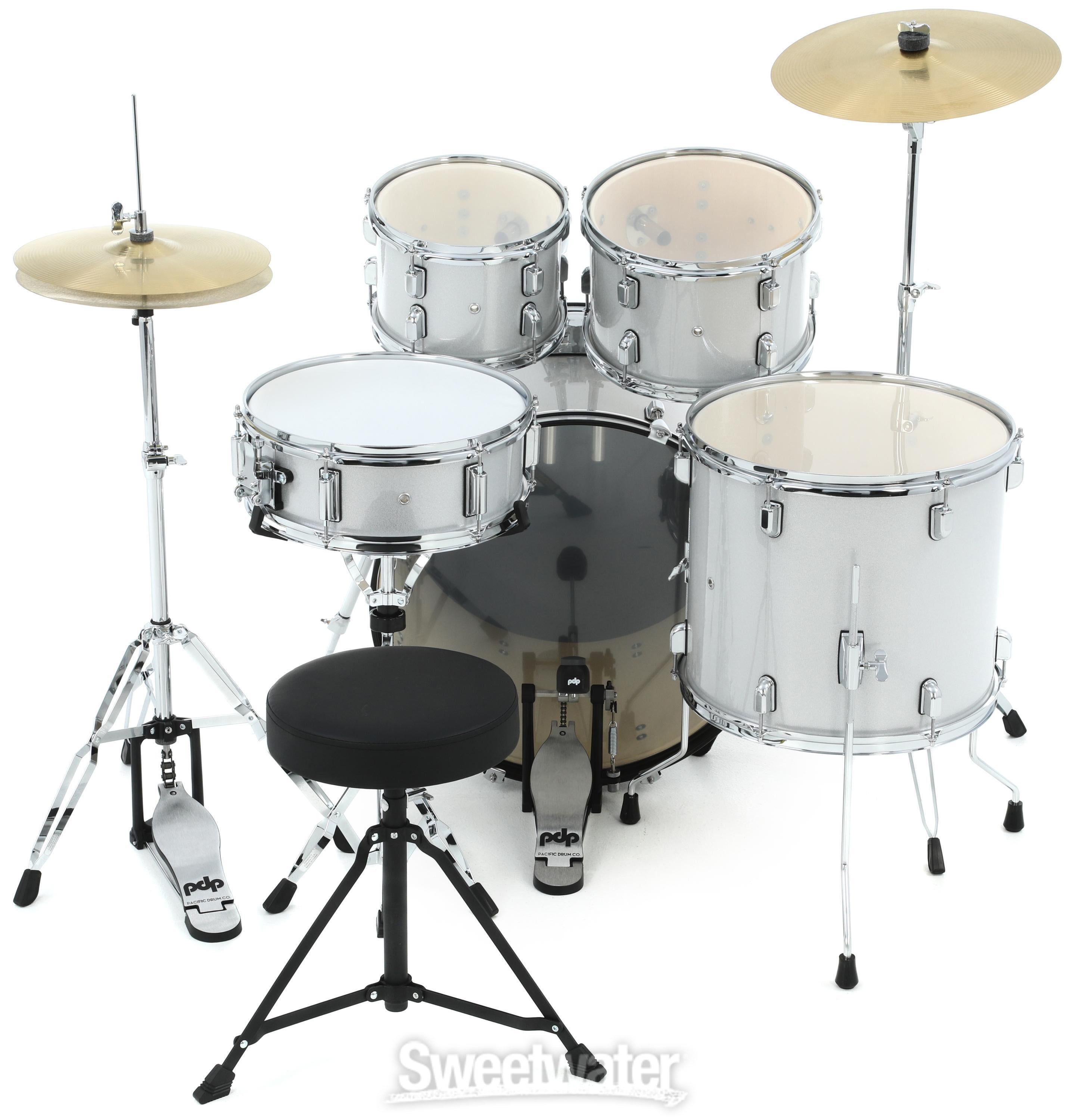 ディオーラム set PDP Center Stage PDCE2215KTDW 5-piece Complete Drum Set with