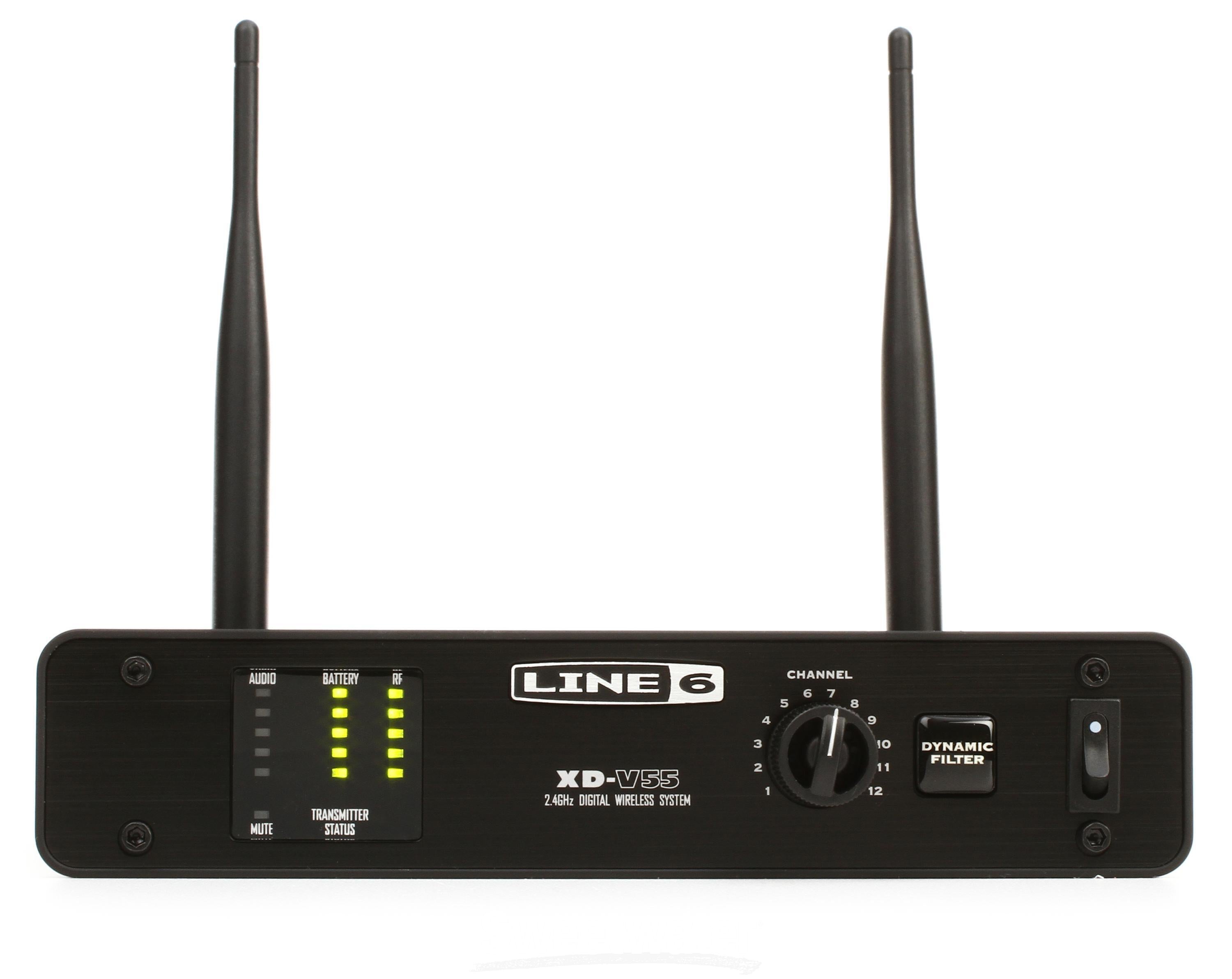 Line 6 XD-V55HS Digital Wireless Headset System - Black