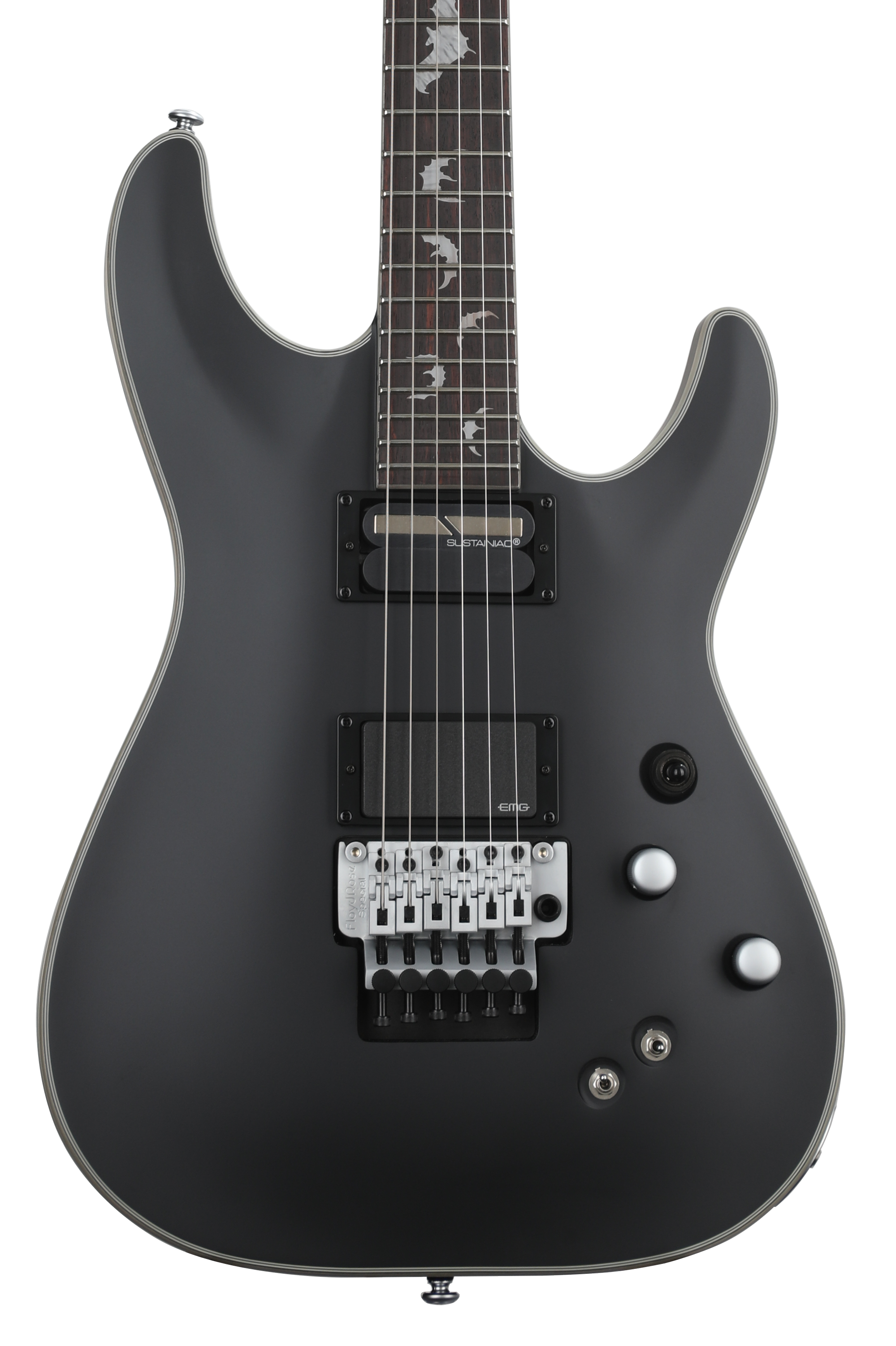 Schecter Damien Platinum 6 FR-S - Satin Black