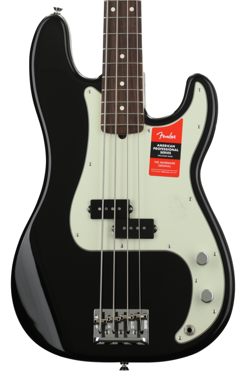 Fender American Professional Precision Bass - Black with Rosewood