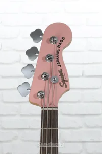 Squier Affinity Series Jaguar Bass H - Shell Pink, Sweetwater Exclusive