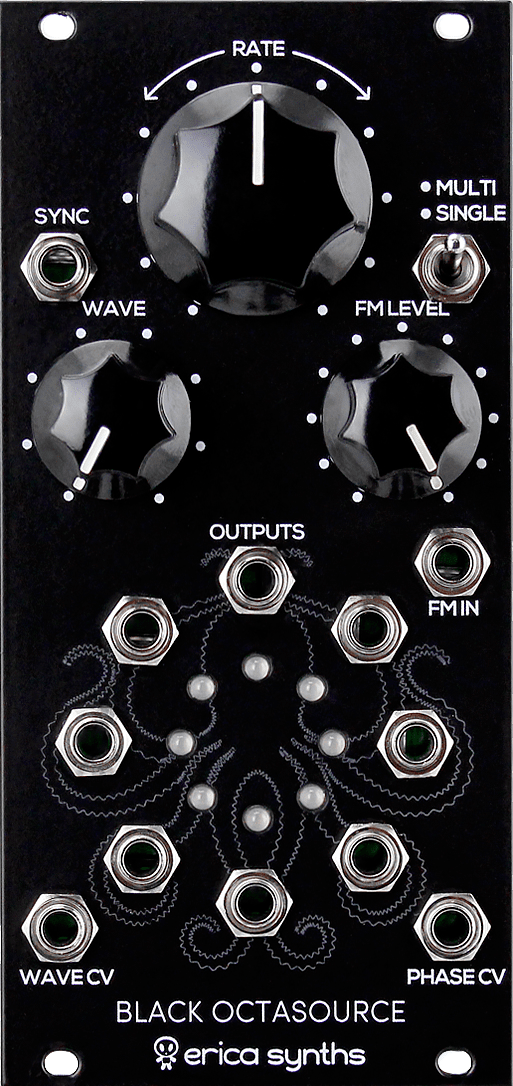 Erica Synths Dual FX モジュラー　ユーロラック　シンセ Erica Synths Dual FX Dual Effect Eurorack Module | Sweetwater