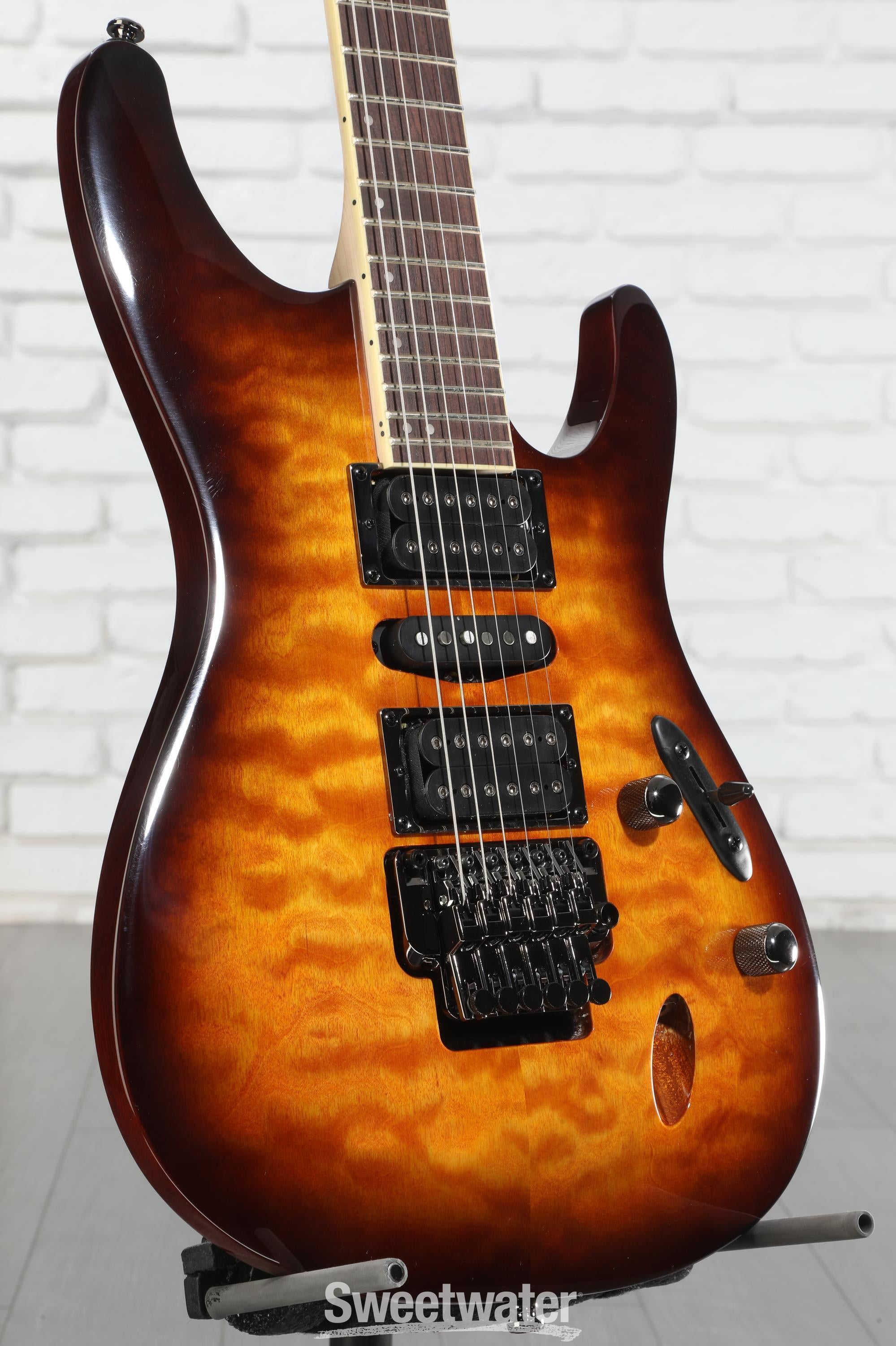 今月中特価！【超軽量】Ibanez S670QM Ibanez S670QM Electric Guitar - Dragon Eye Burst - Bill's Music