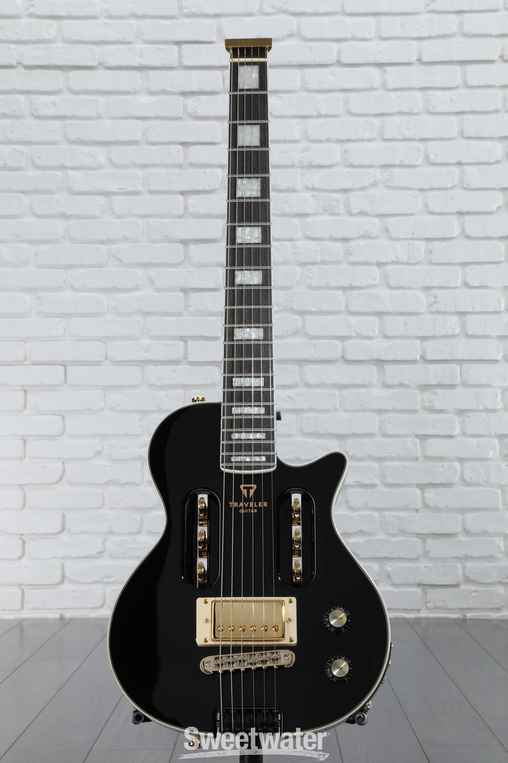 Traveler Guitar EG-1 Custom Electric Guitar - Gloss Black