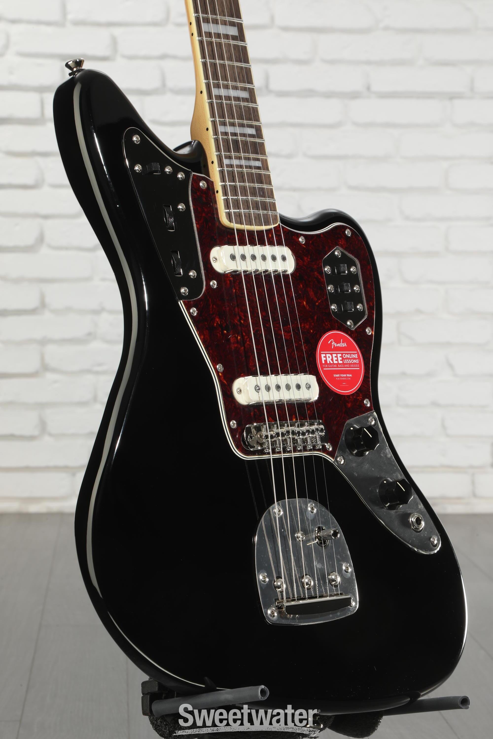 Squier Classic Vibe '70s Jaguar - Black | Sweetwater