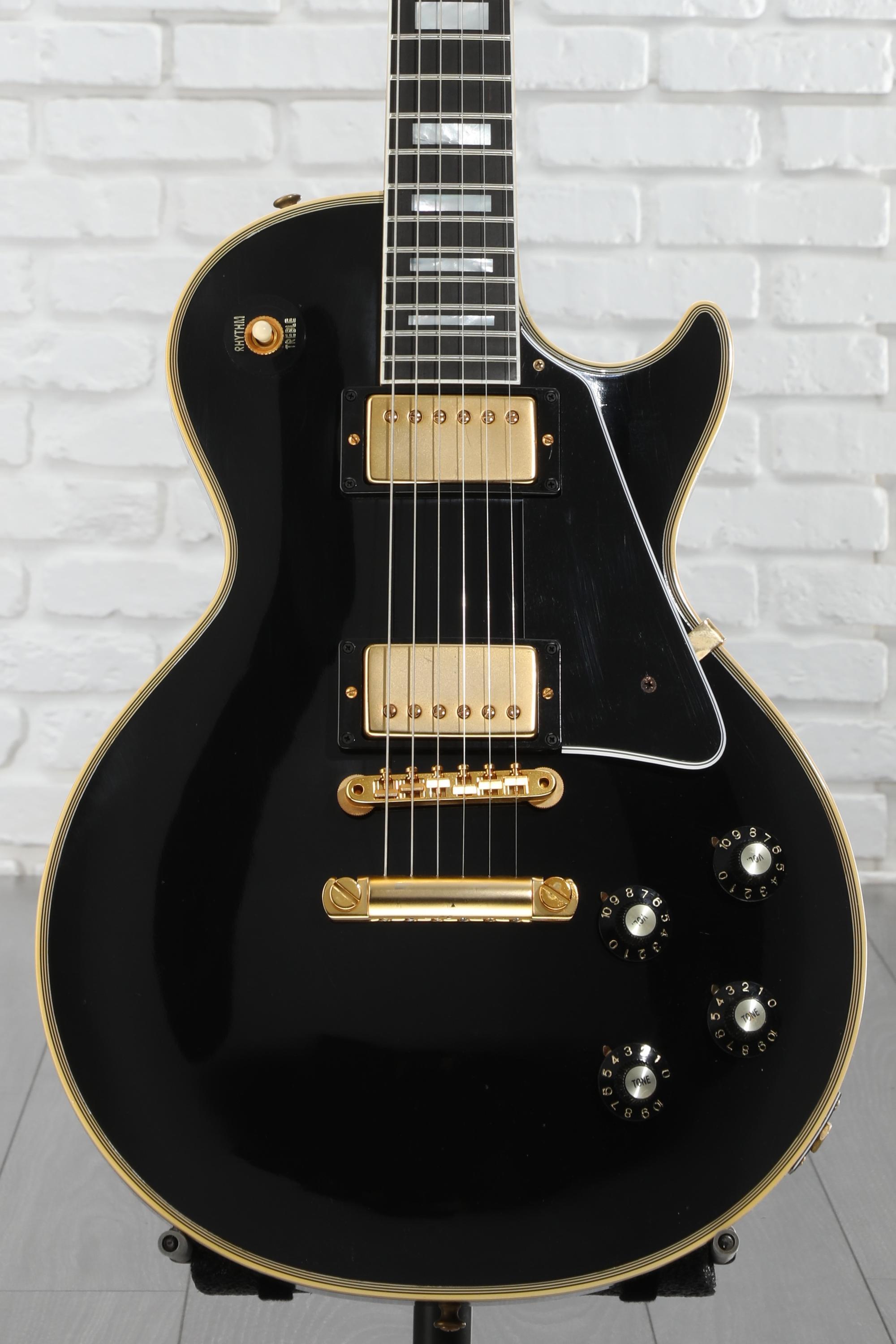 Gibson Custom 1968 Les Paul Custom Reissue Electric Guitar - Ebony