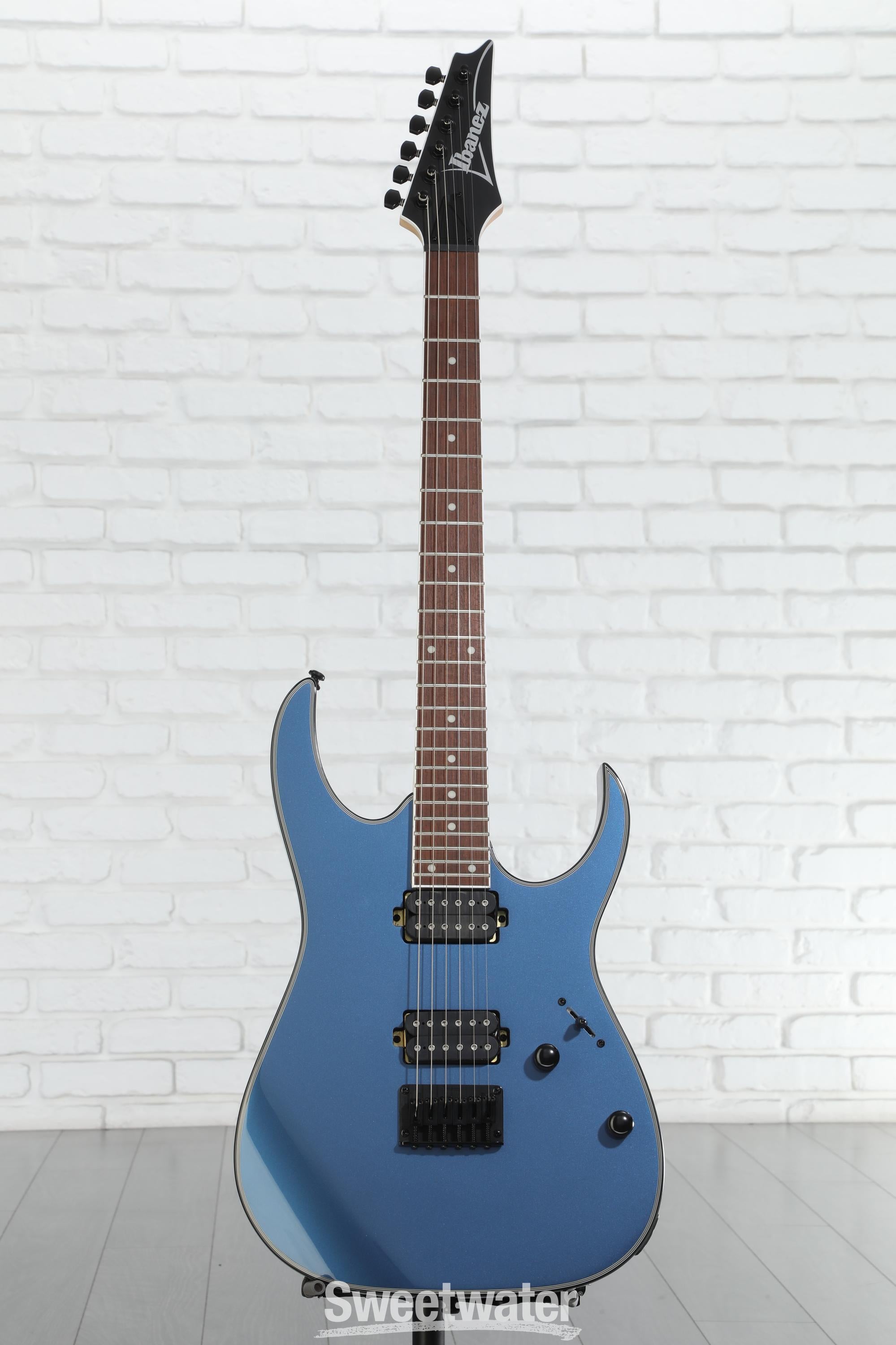 Ibanez RG421EX Electric Guitar - Blue Metallic | Sweetwater
