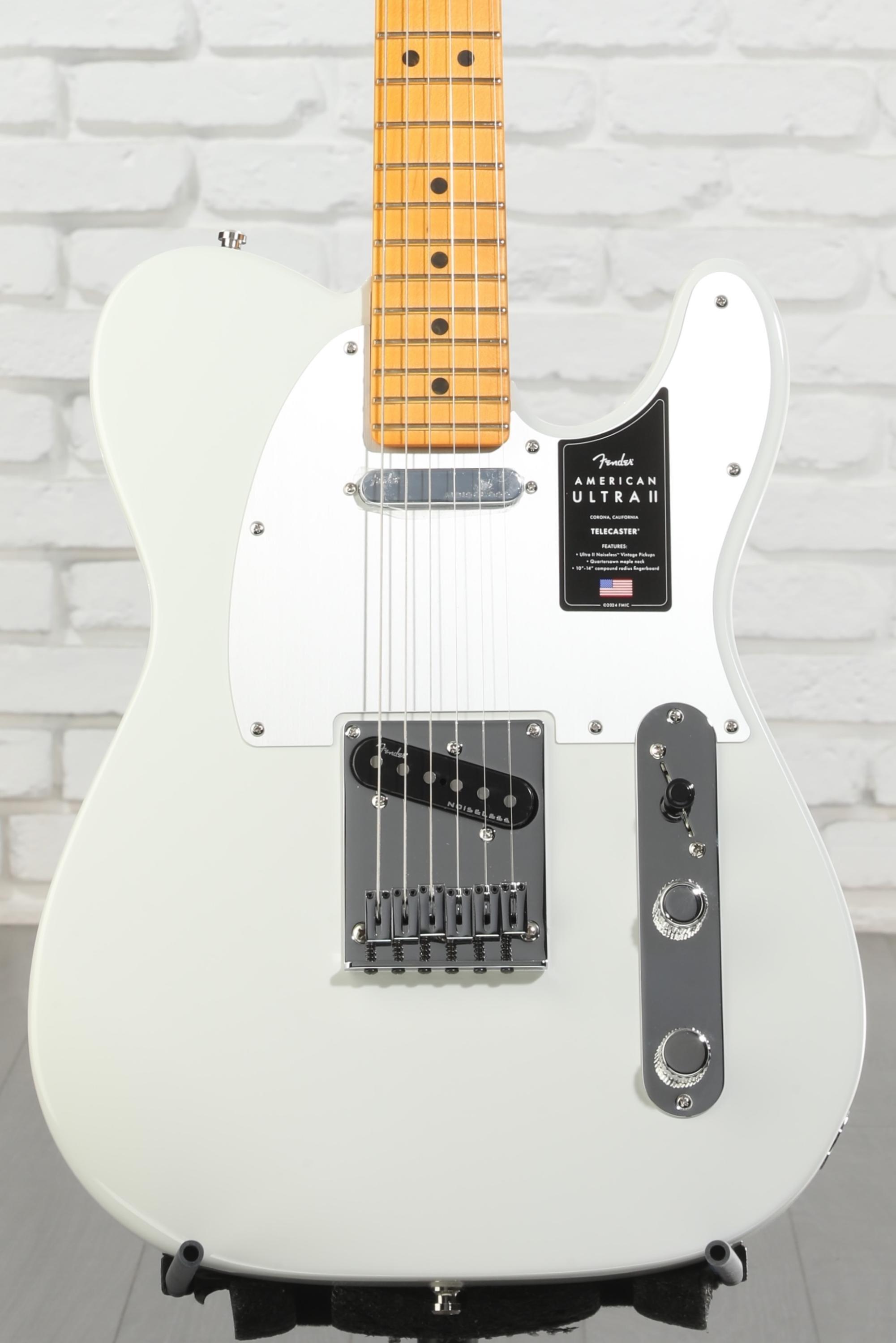 Fender American Ultra II Telecaster Electric Guitar - Avalanche