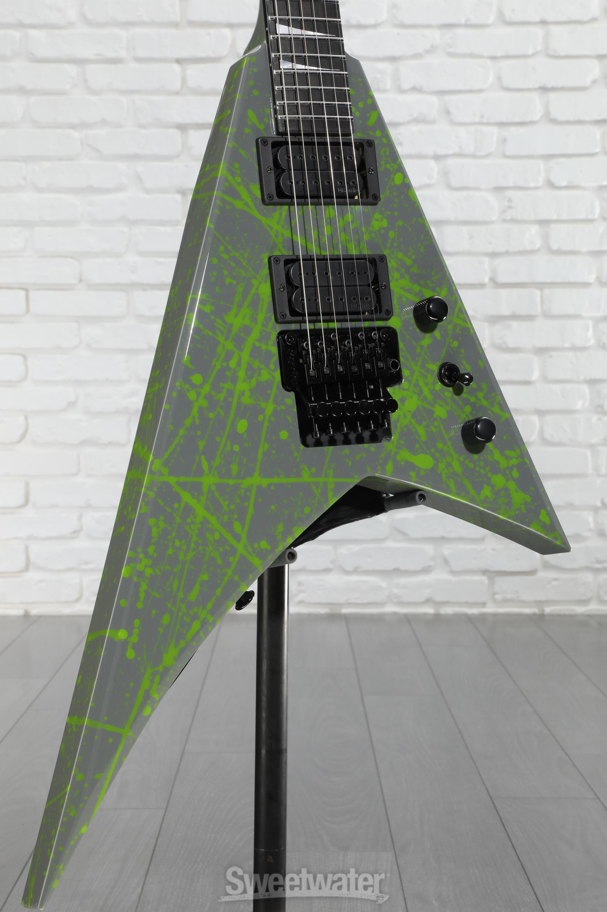 Photo of Jackson Custom Shop Special Edition Rhoads Electric Guitar - Acid Splatter