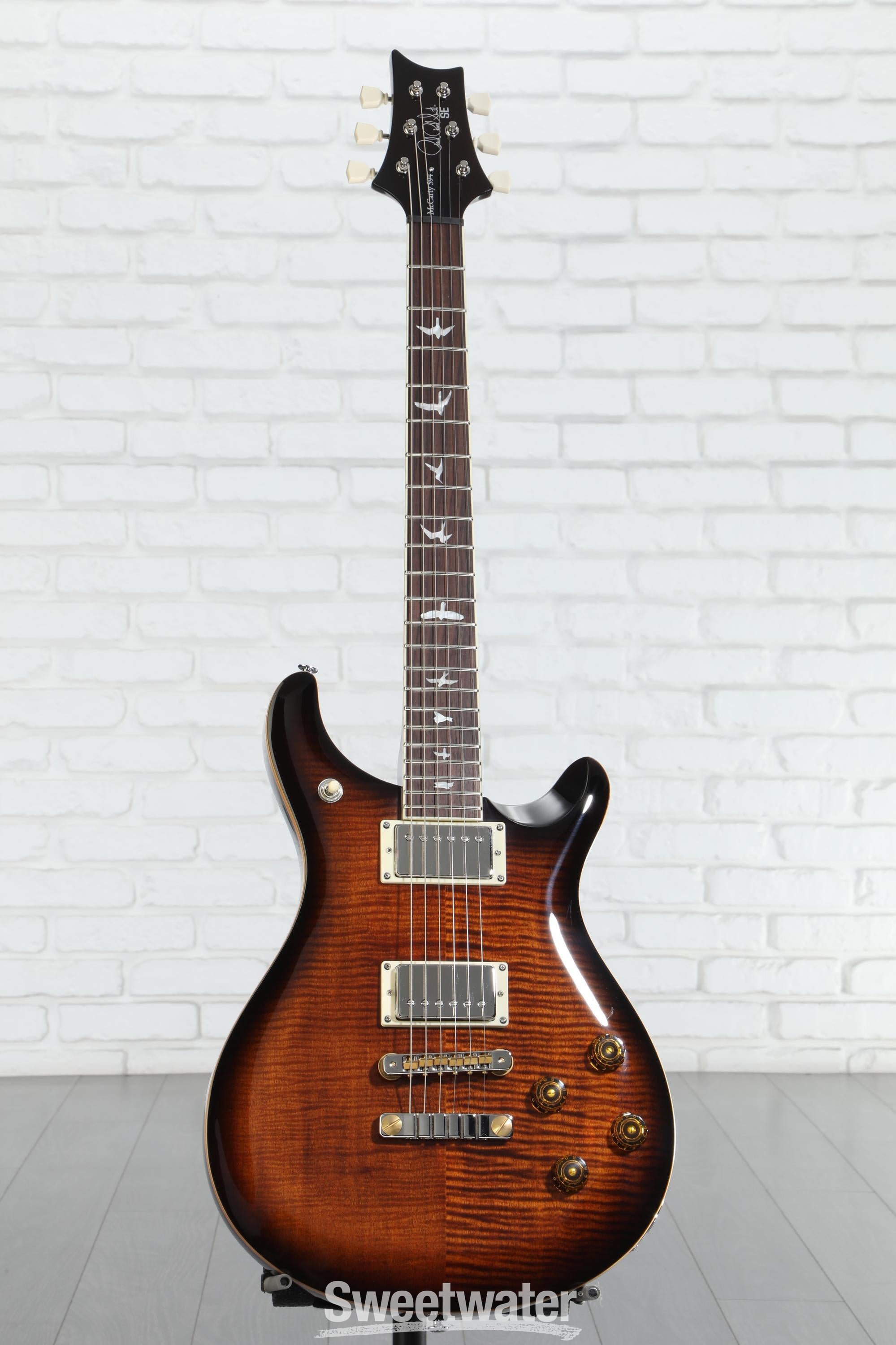 PRS SE McCarty 594 Electric Guitar - Black Gold Burst